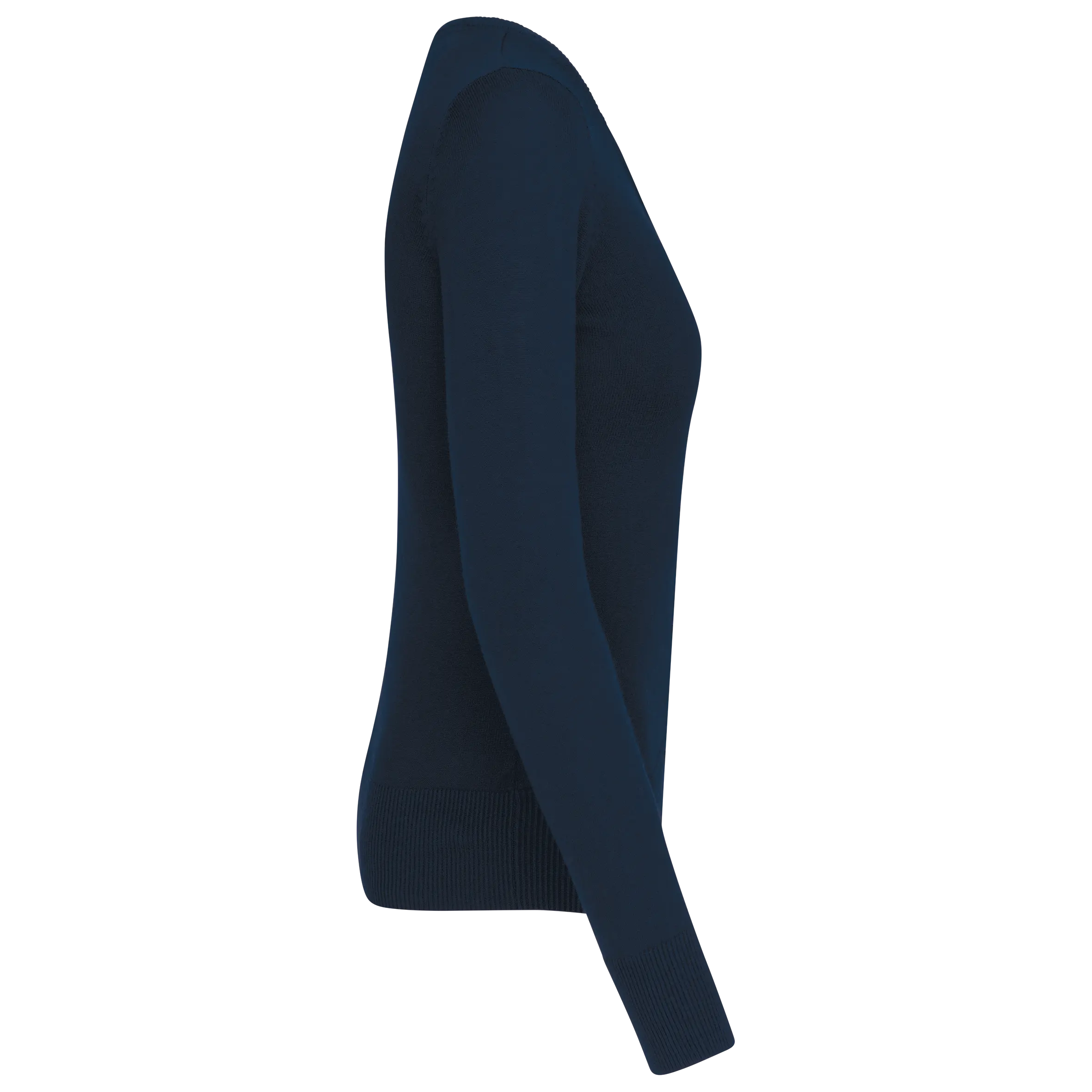 Jersey cuello de pico mujer