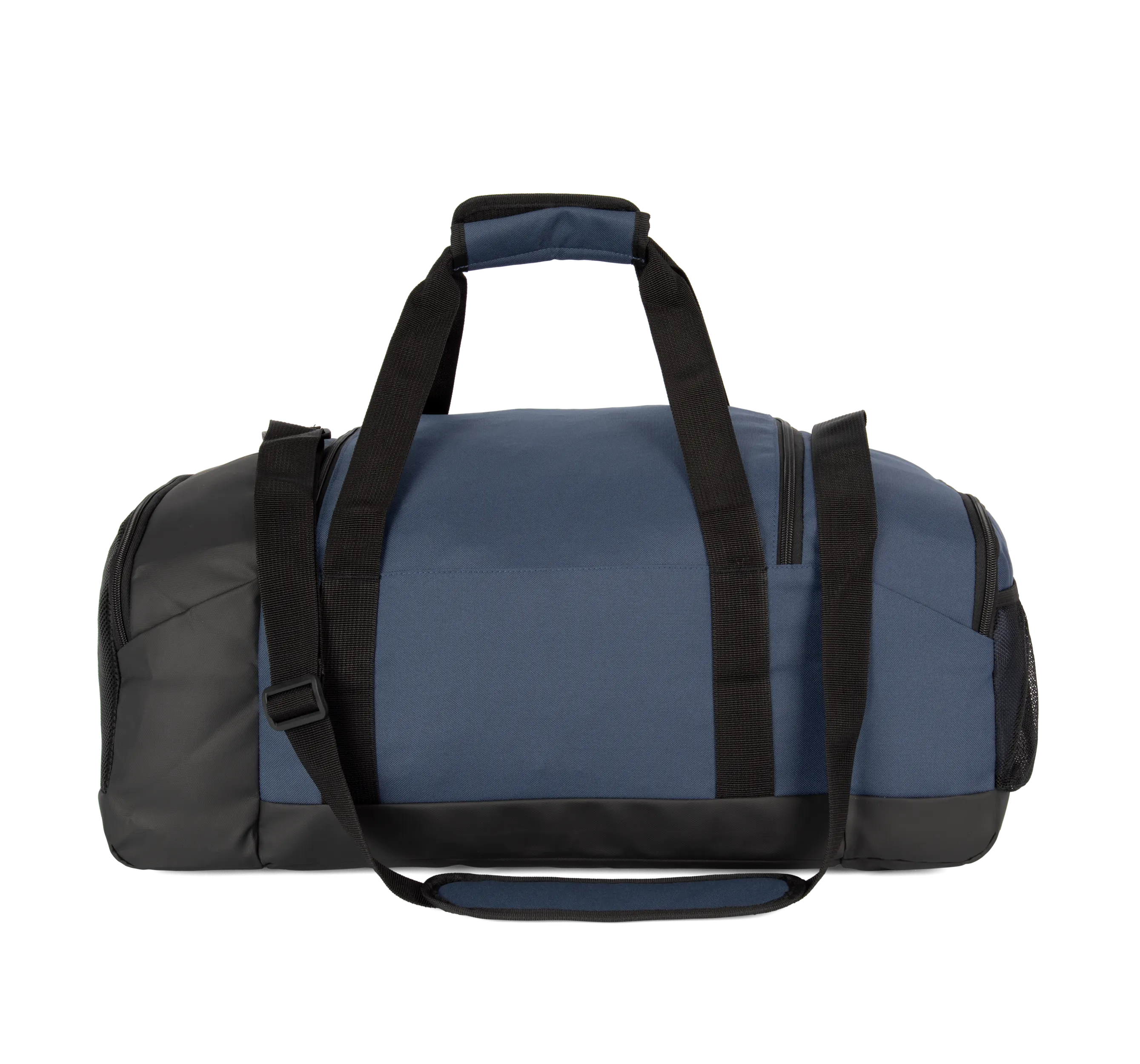 Bolsa de deporte en material reciclado con doble compartimento lateral