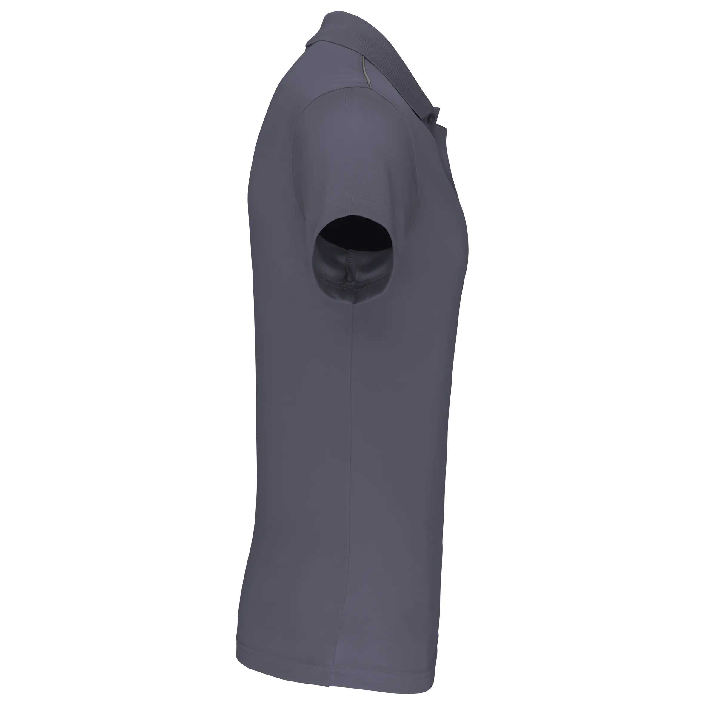 Polo interlock de manga corta hombre