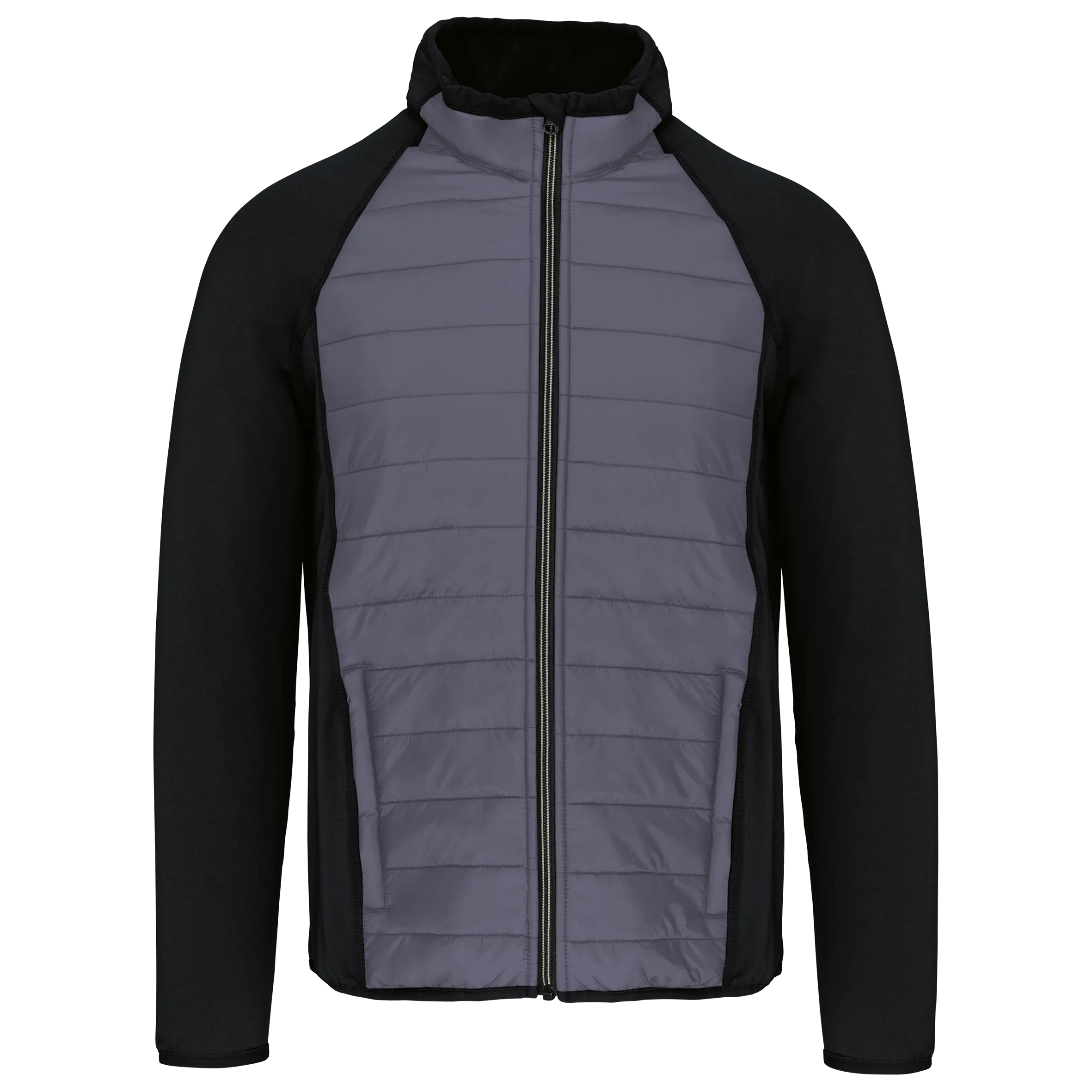 Chaqueta de deporte bimaterial unisex