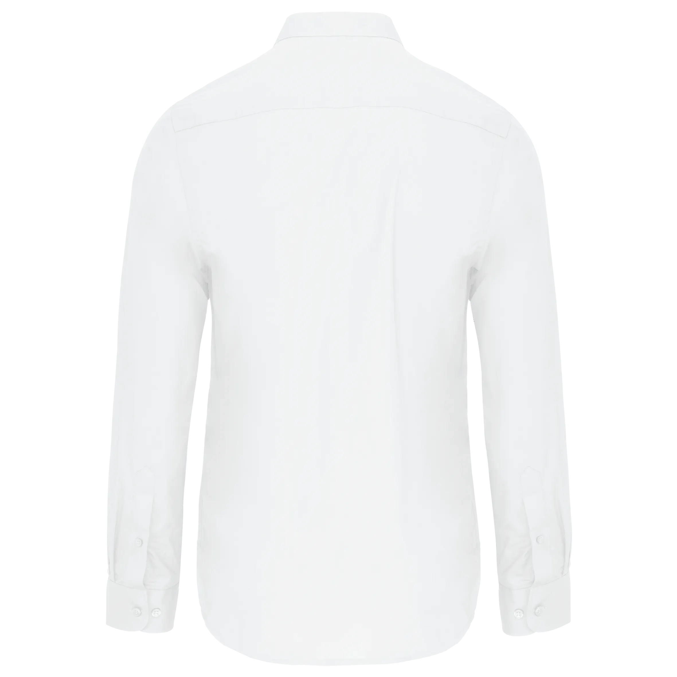 Camisa cuello mao  manga larga hombre