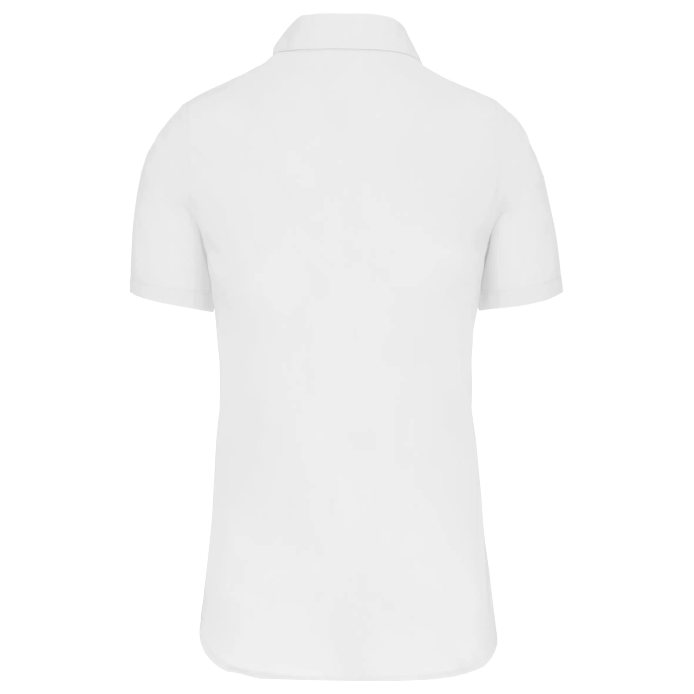 Camisa popelina manga corta mujer