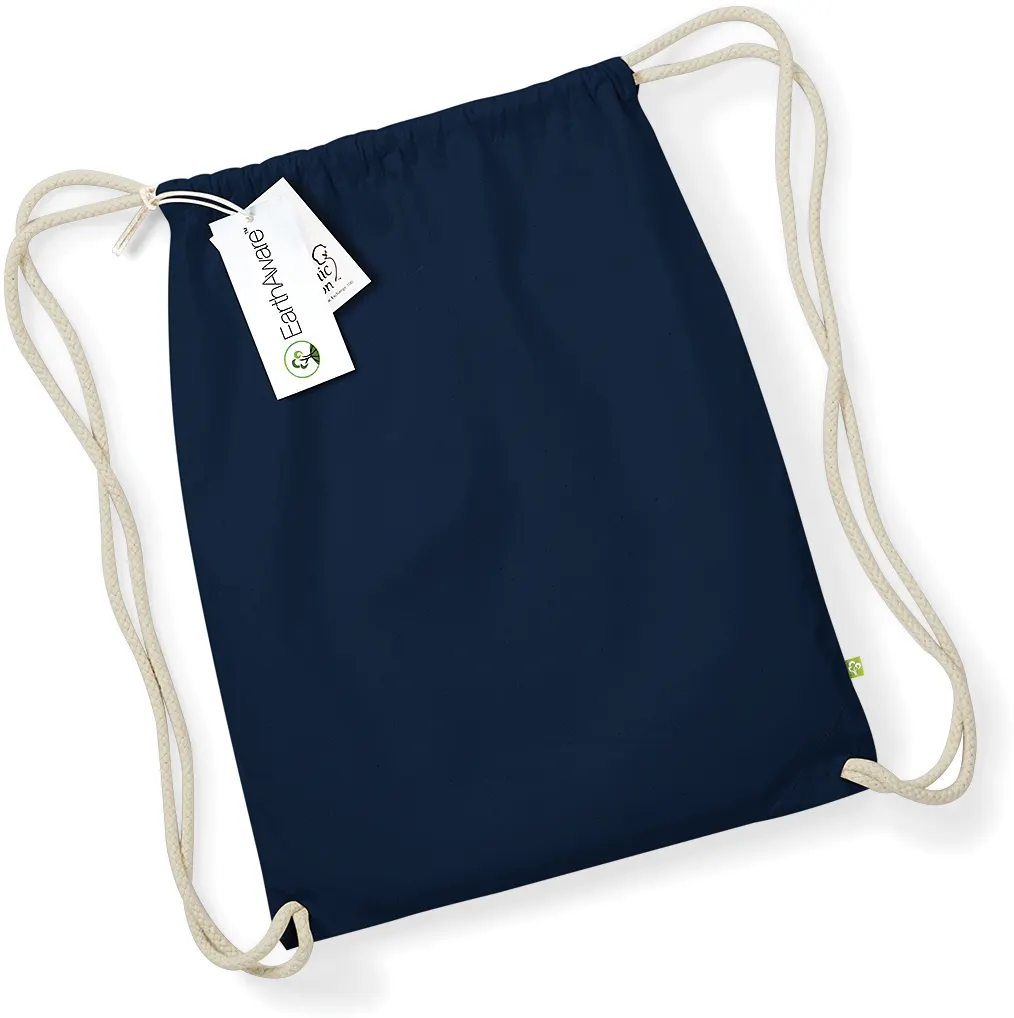 Bolsa de gimnasio EARTHAWARE® - algodón orgánico