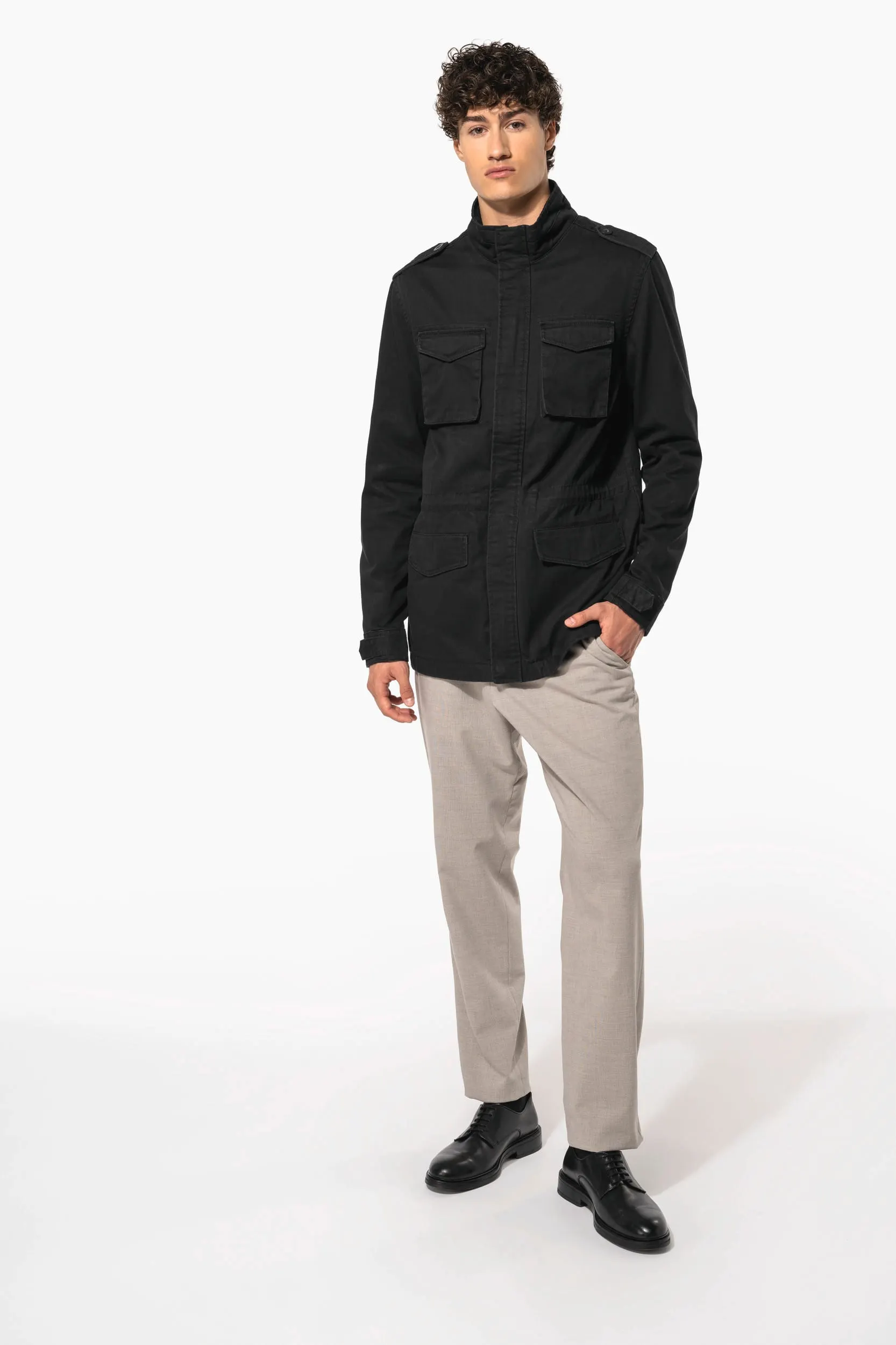 Chaqueta safari hombre