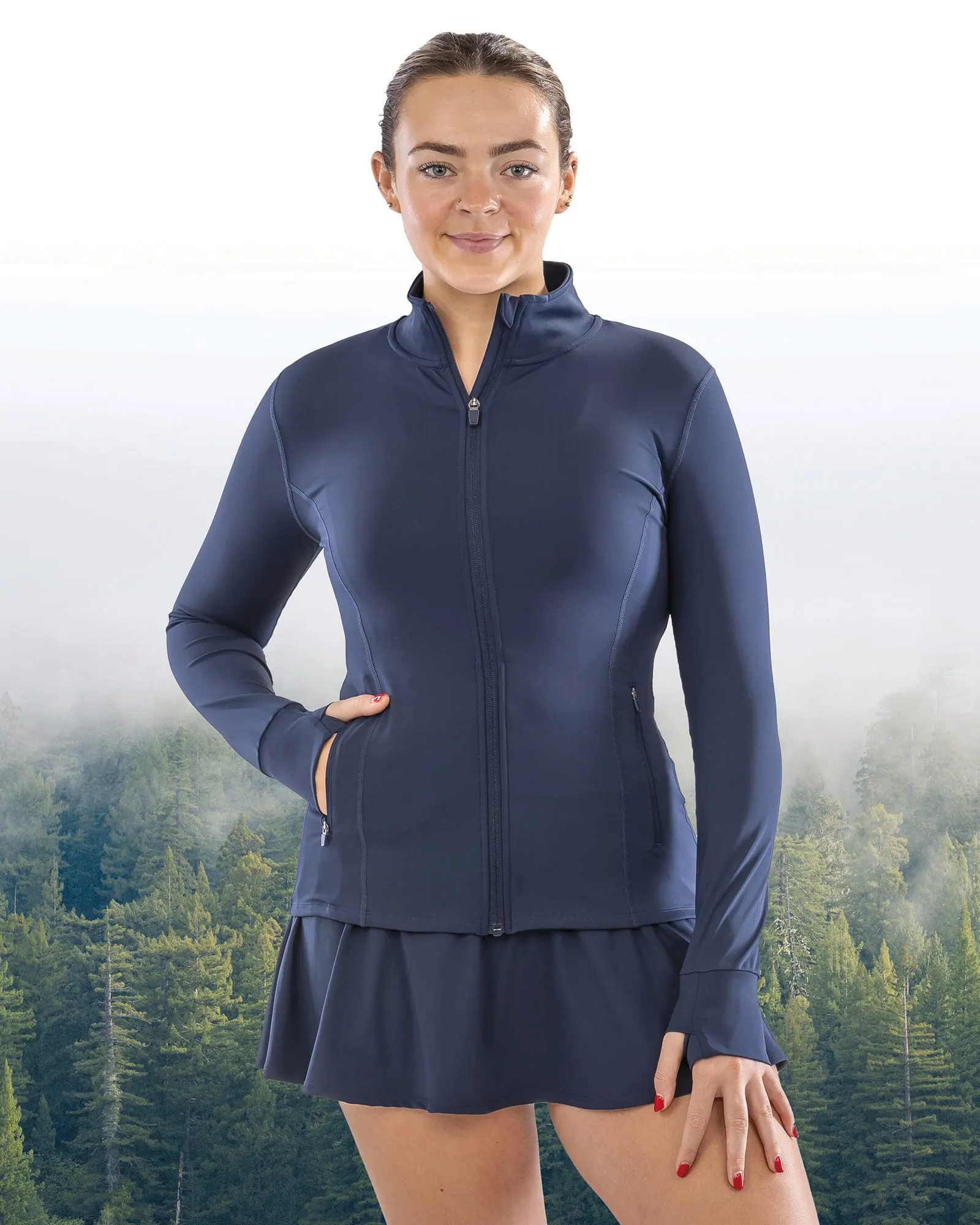 Chaqueta de fitness para mujeres