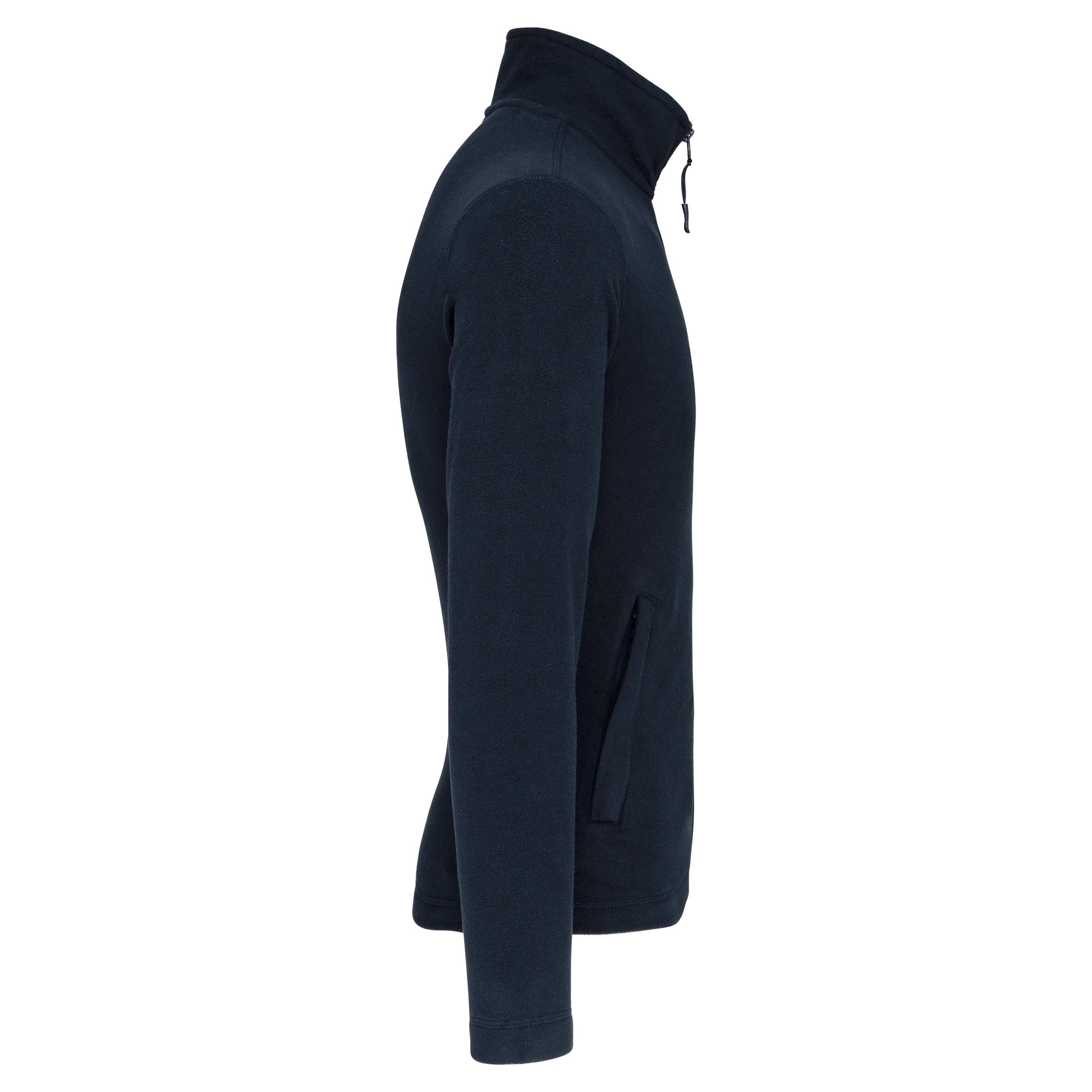 Chaqueta micropolar con cremallera hombre