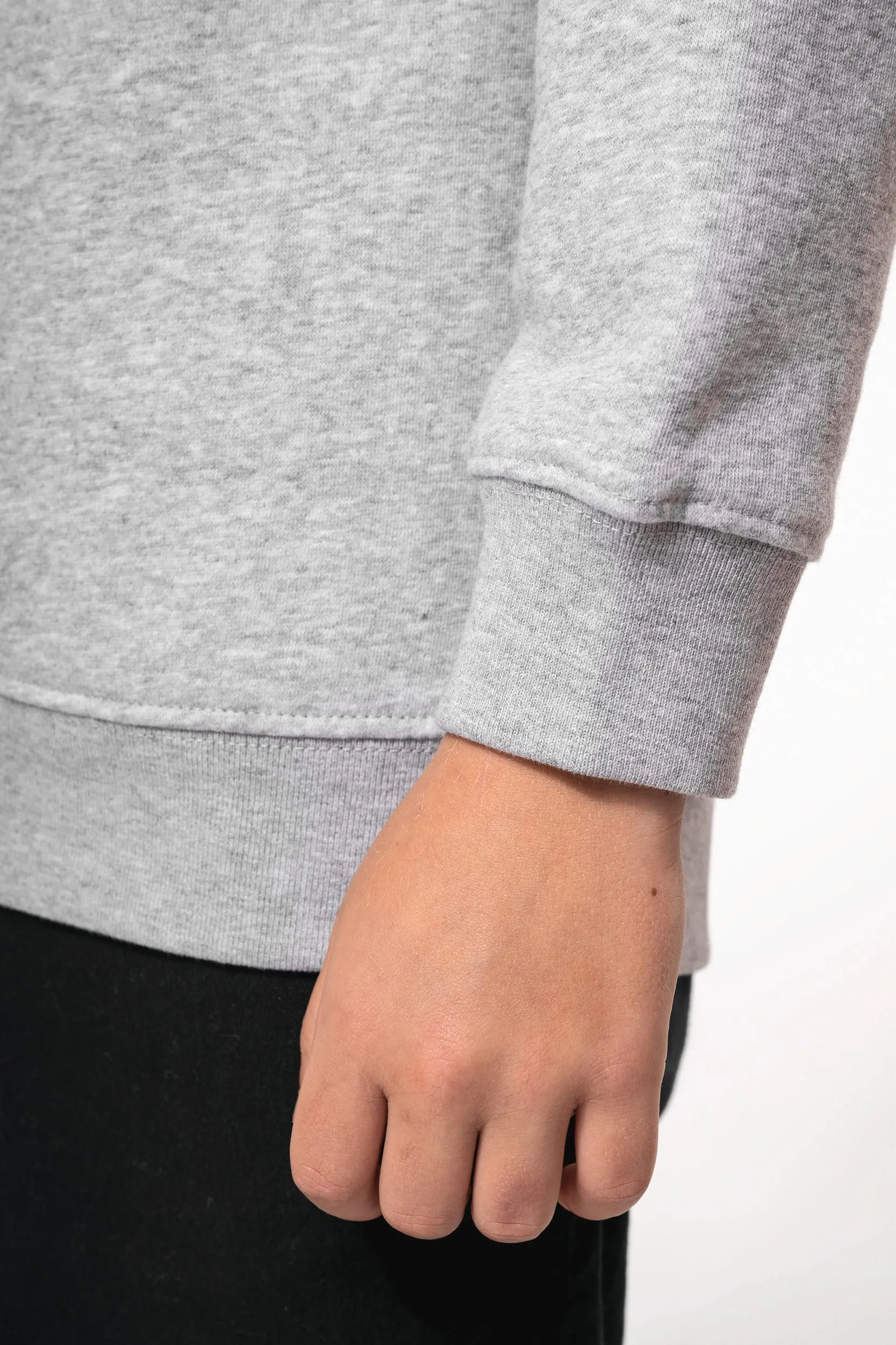 Sudadera cuello redondo infantil