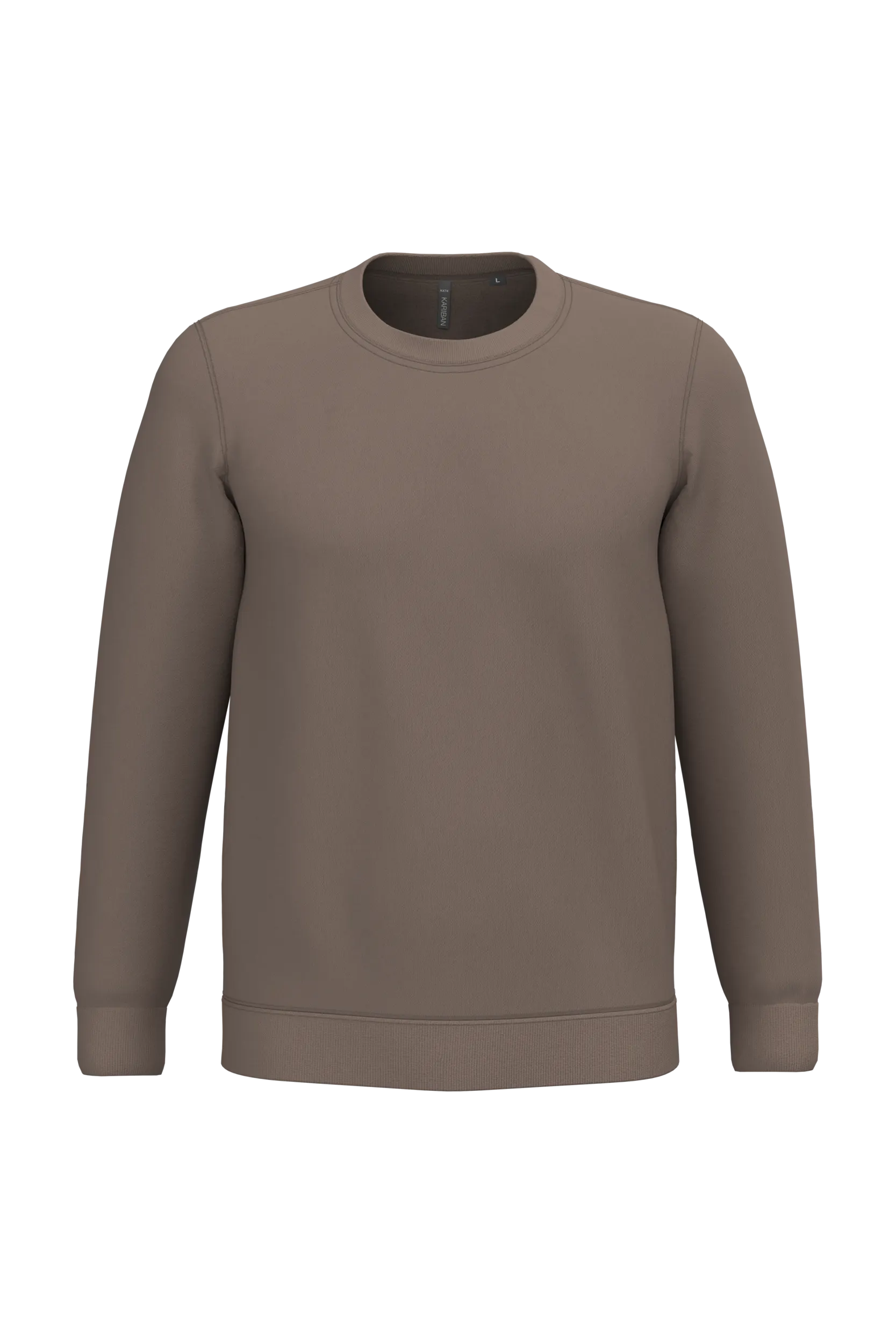 Sudadera cuello redondo