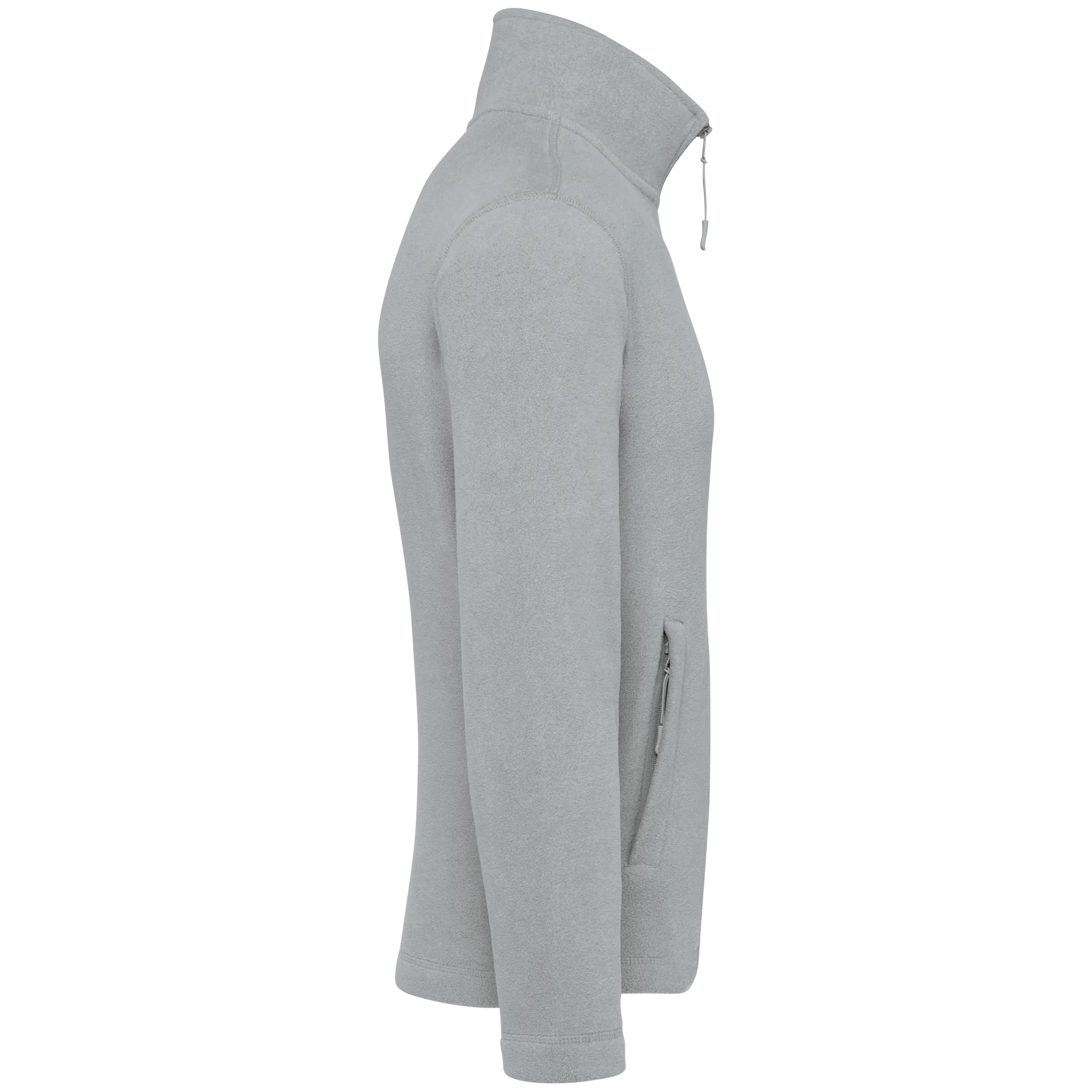 Chaqueta micropolar con cremallera hombre