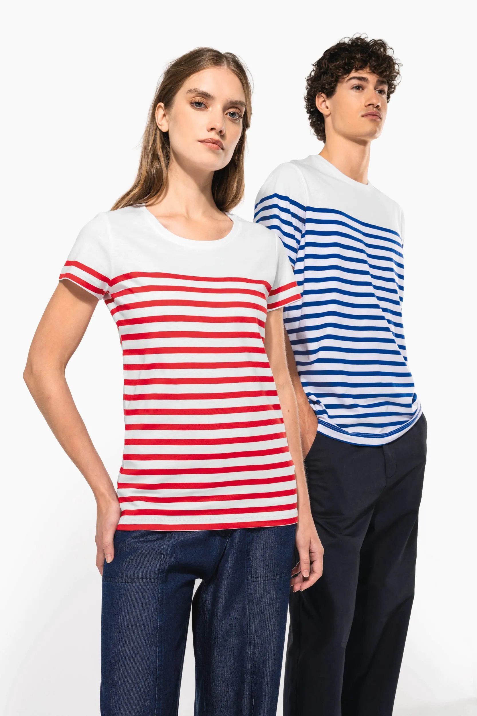 Camiseta marinera algodón orgánico hombre