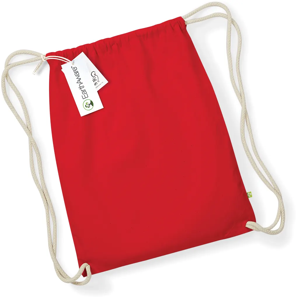 Bolsa de gimnasio EARTHAWARE® - algodón orgánico