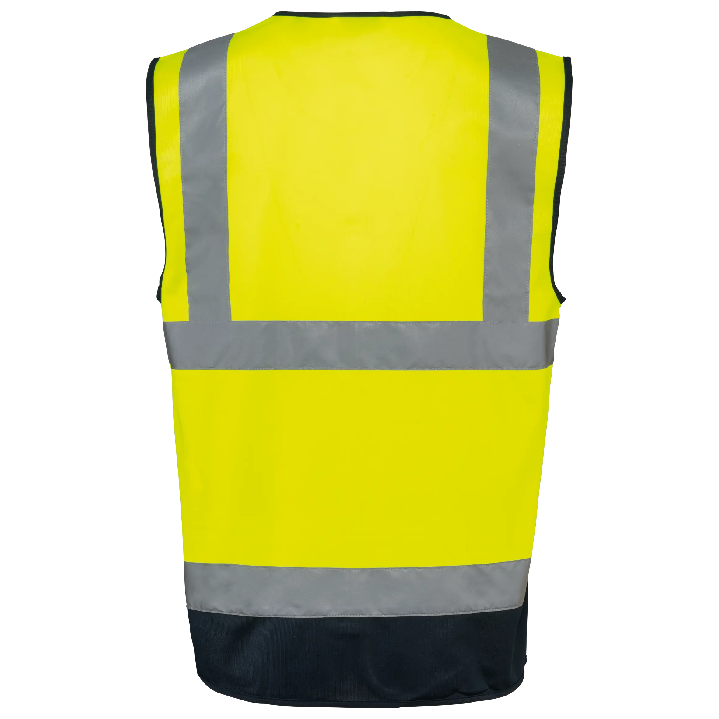 Chaleco de seguridad alta visibilidad reciclado con cremallera unisex