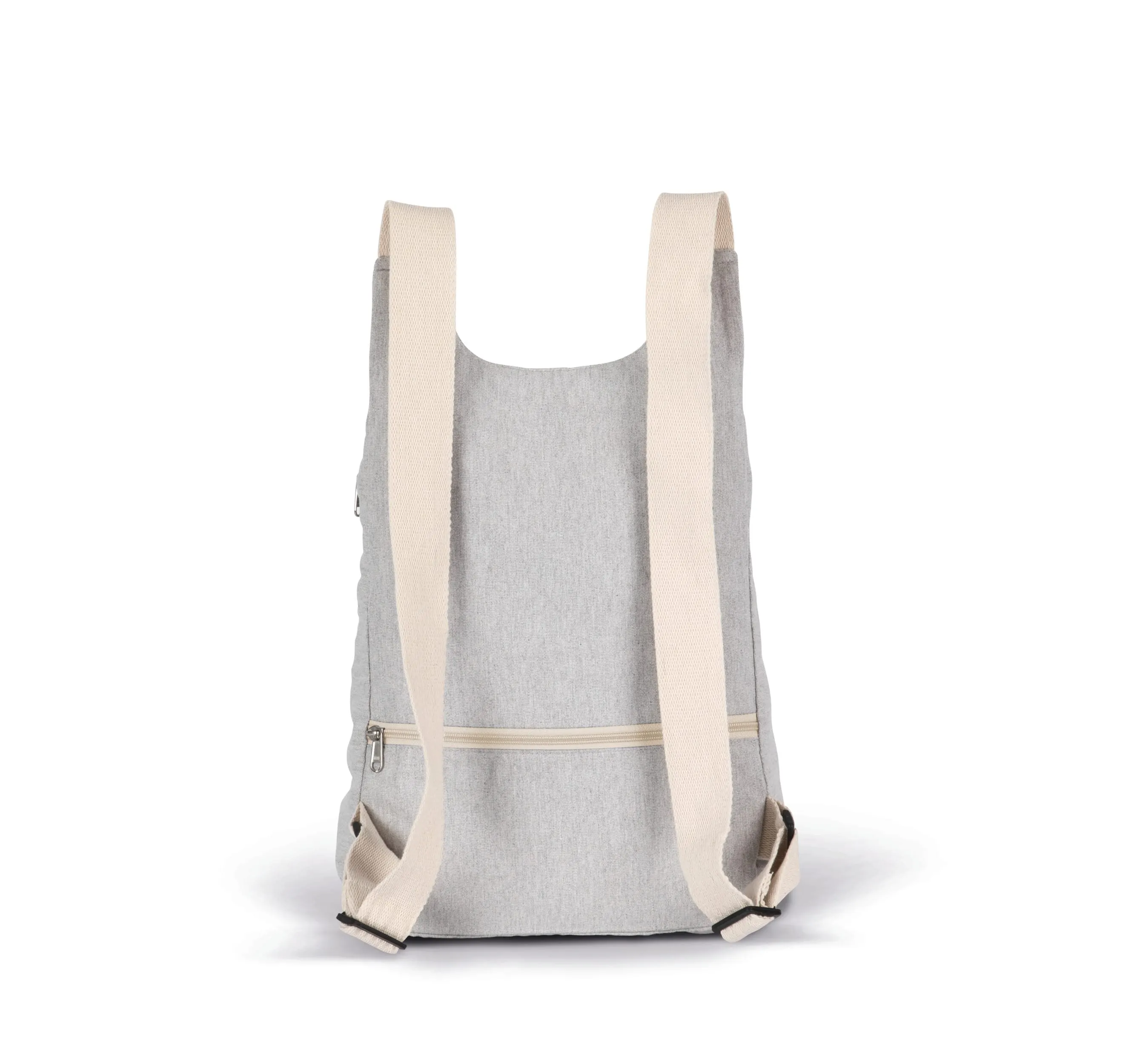 Mochila reciclada con bolsillo trasero