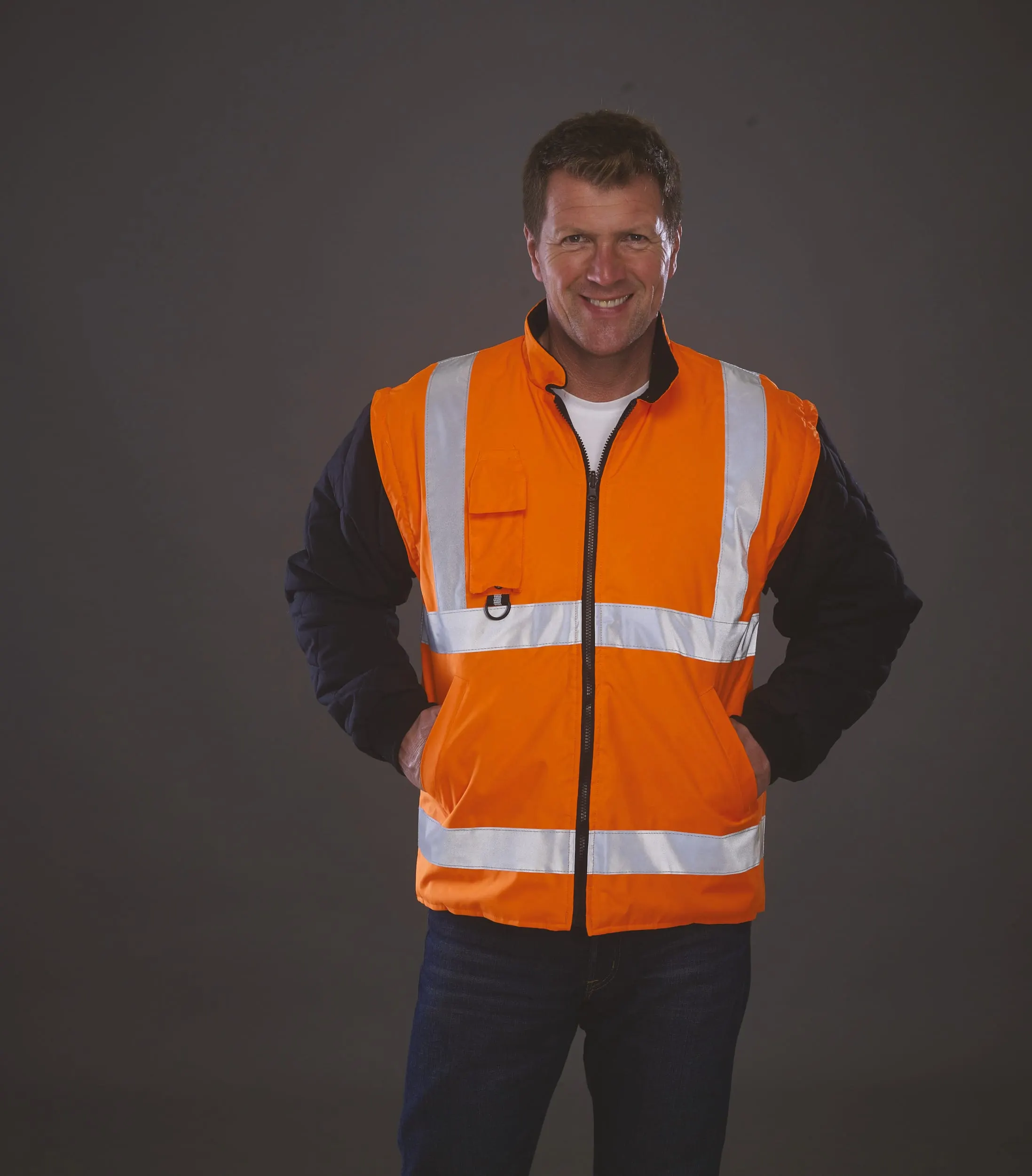 Parka de seguridad Alta Visibilidad 7 en 1