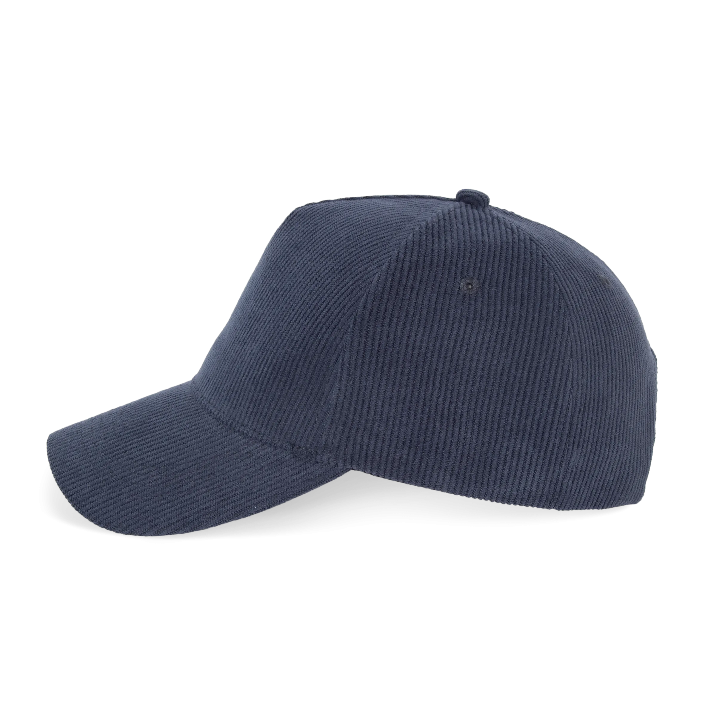 Gorra de pana de 5 paneles