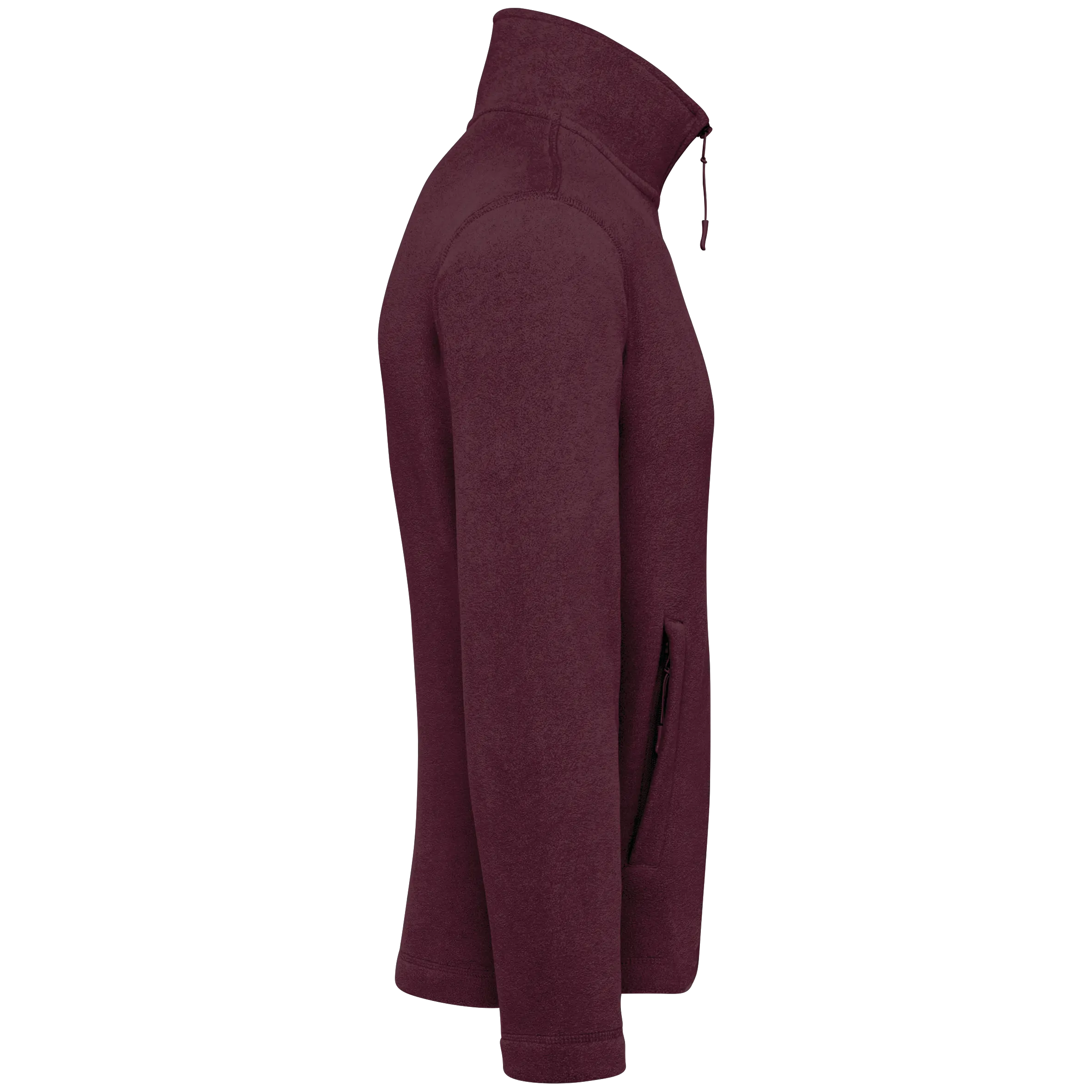Chaqueta micropolar con cremallera hombre