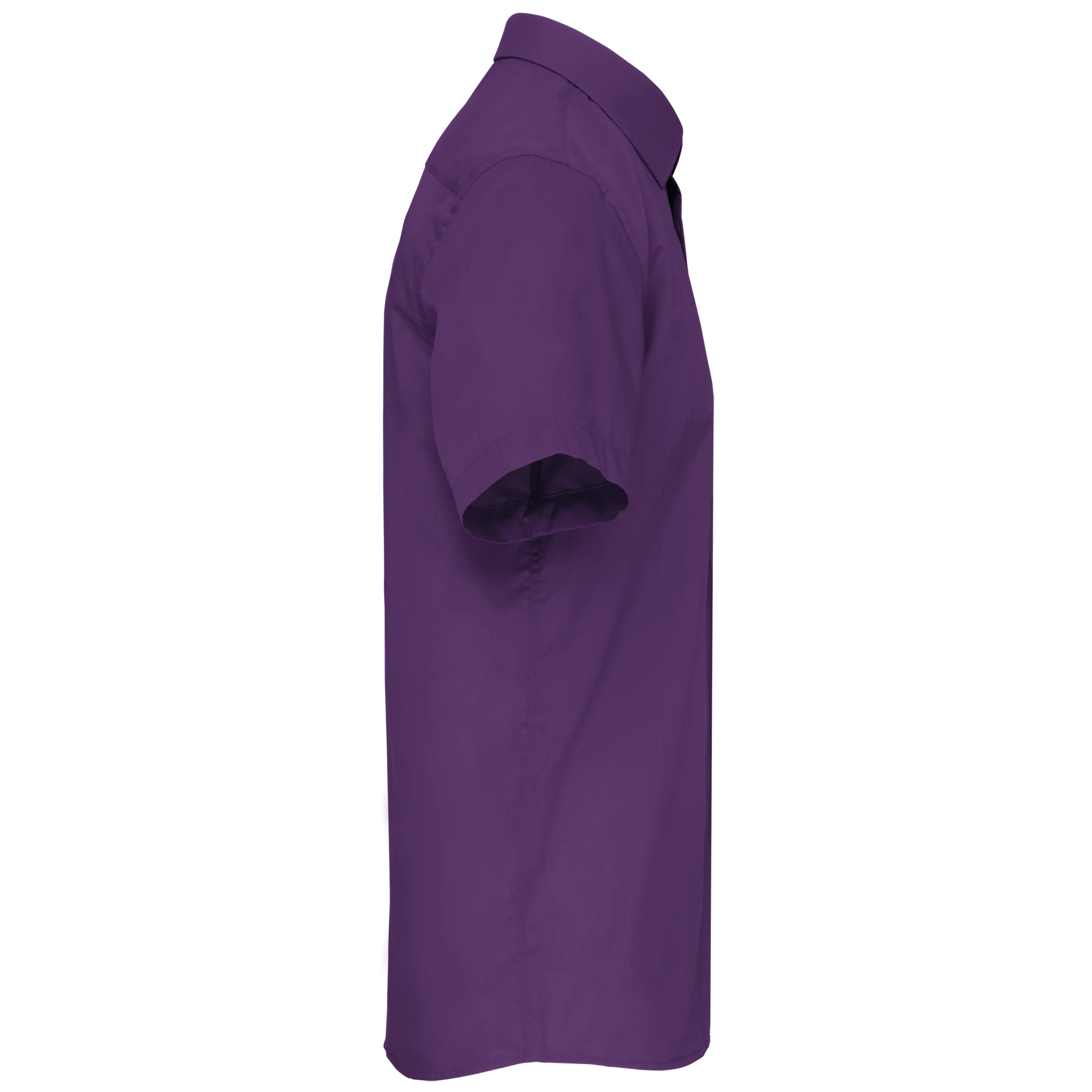 Camisa popelina de polialgodón manga corta de fácil cuidado hombre