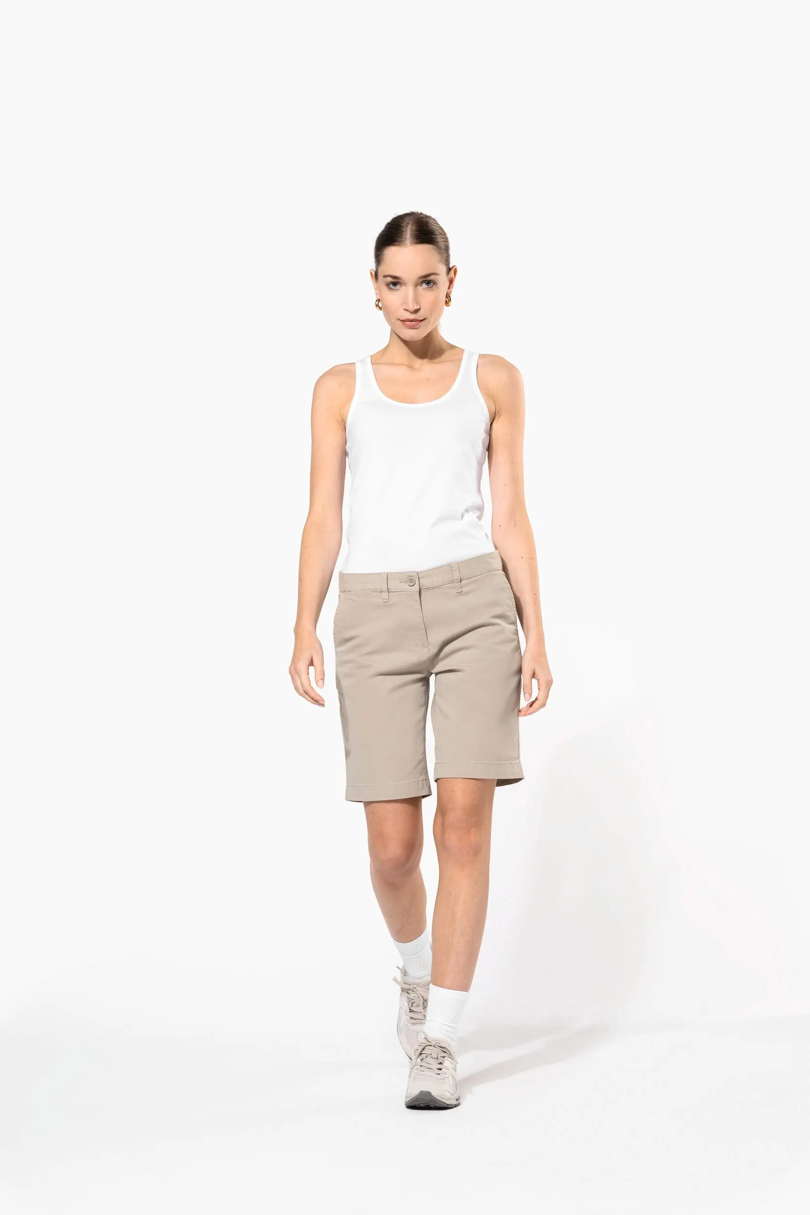Bermuda chino mujer