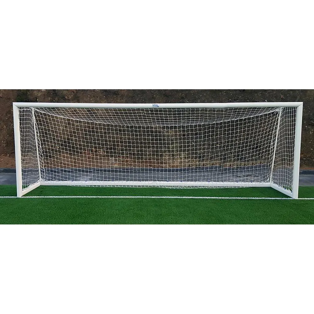JUEGO PORTERÍAS ALUMINIO FÚTBOL 11  120X100 MM TRASLADABLES