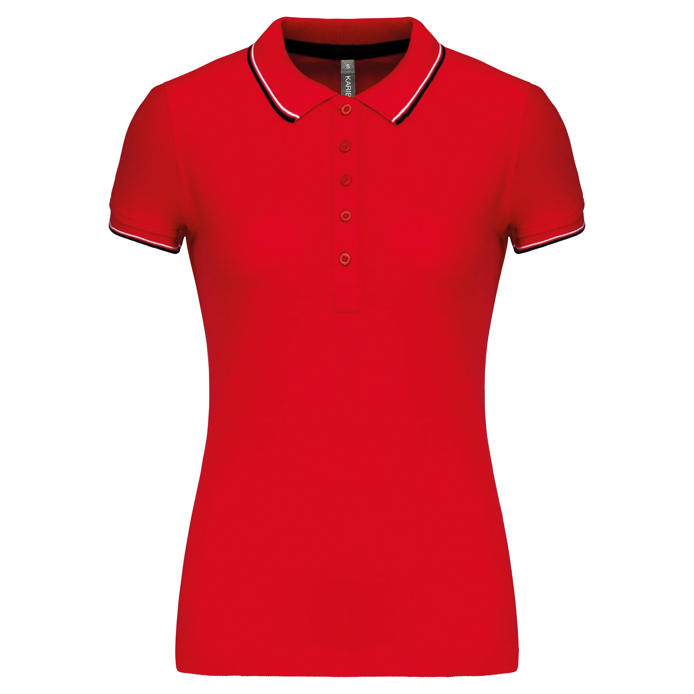 Polo de manga corta mujer