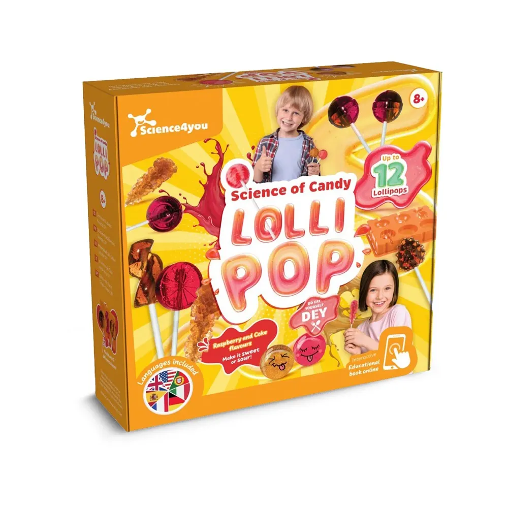 LOLLIPOP FACTORY. Fábrica de piruletas: perfecta para niños