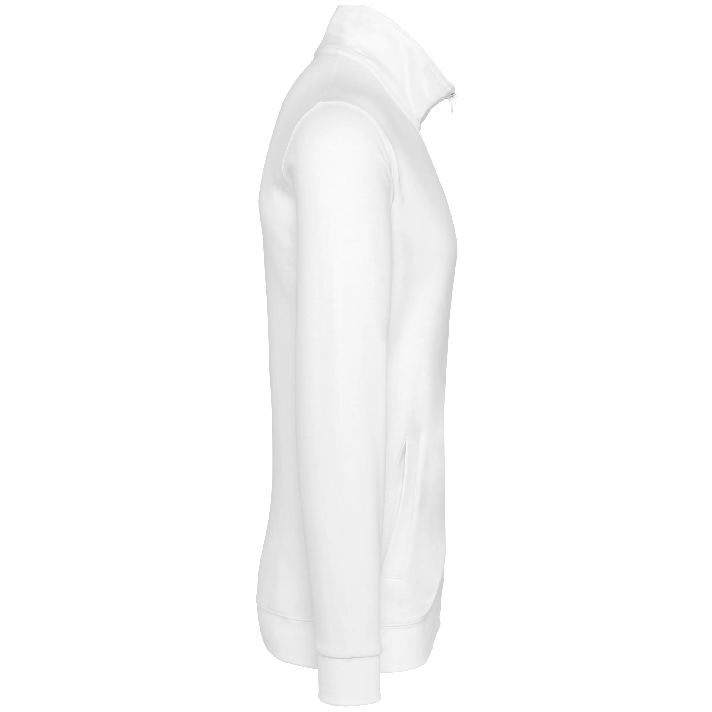 Chaqueta de felpa con cremallera