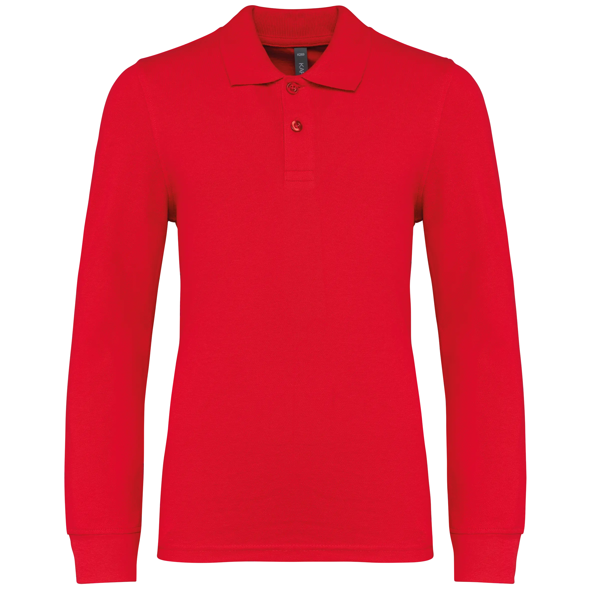 Polo manga larga infantil