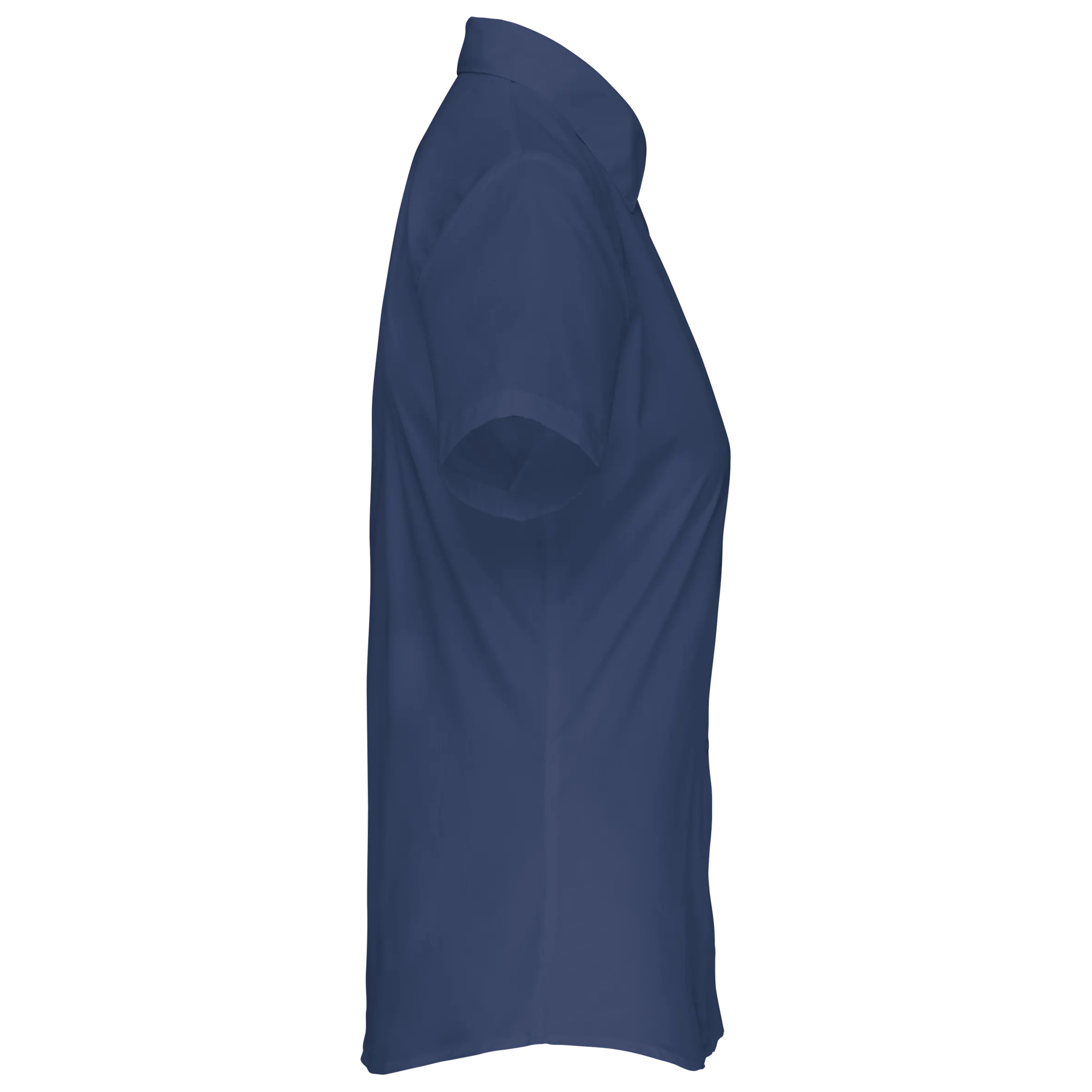 Camisa popelina de polialgodón manga corta de fácil cuidado mujer