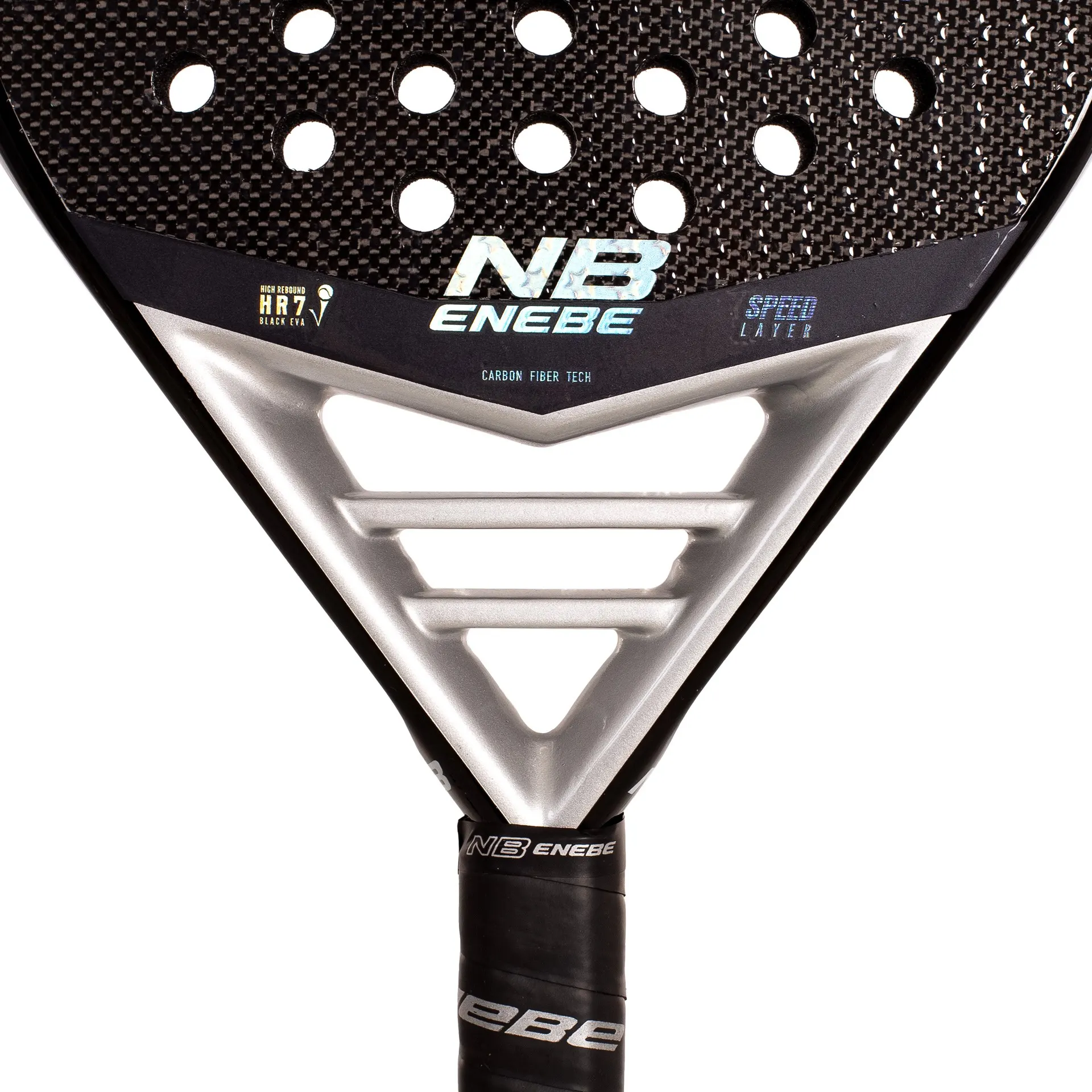 PALA DE PÁDEL ENEBE MUSTANG SILVER 3K