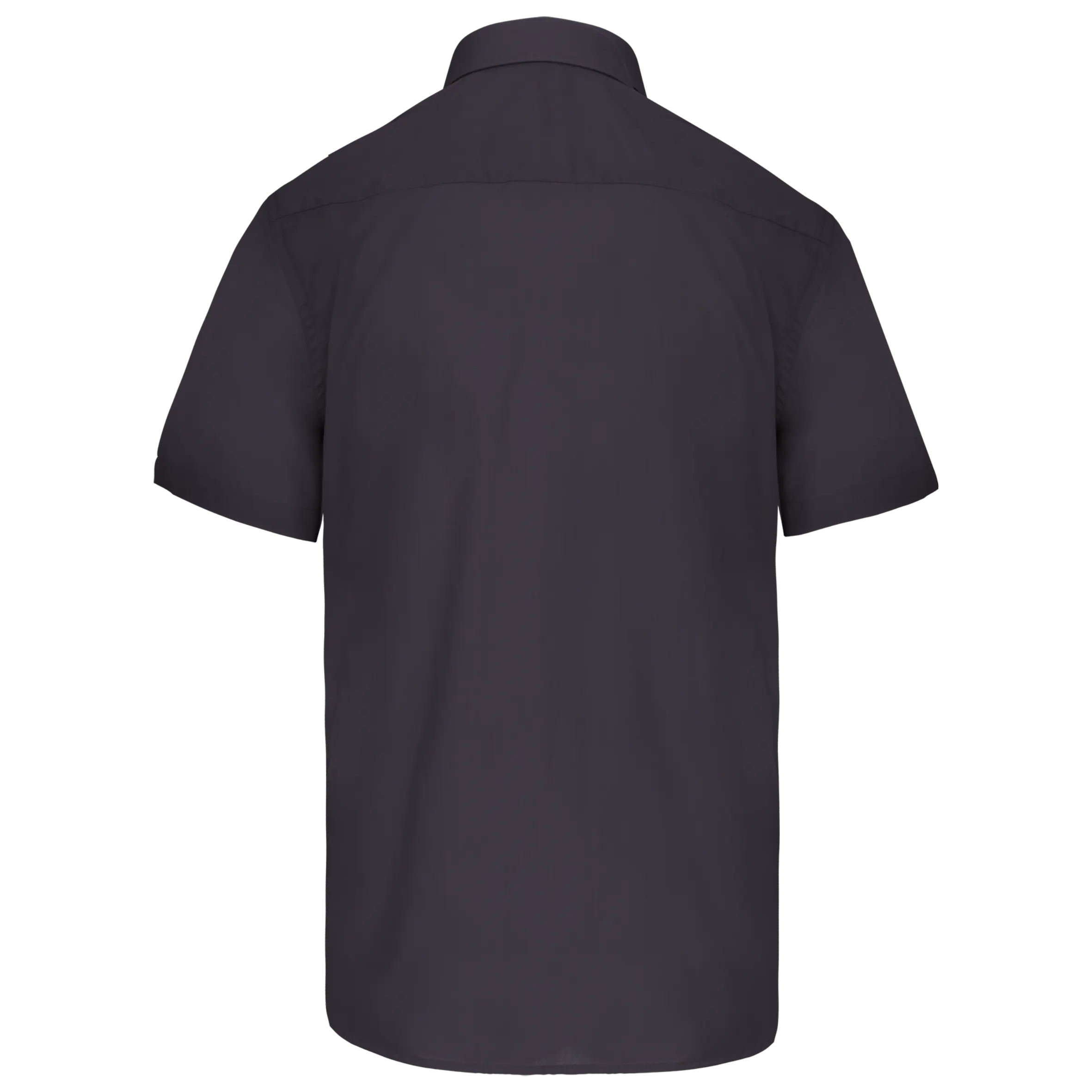 Camisa popelina de polialgodón manga corta de fácil cuidado hombre