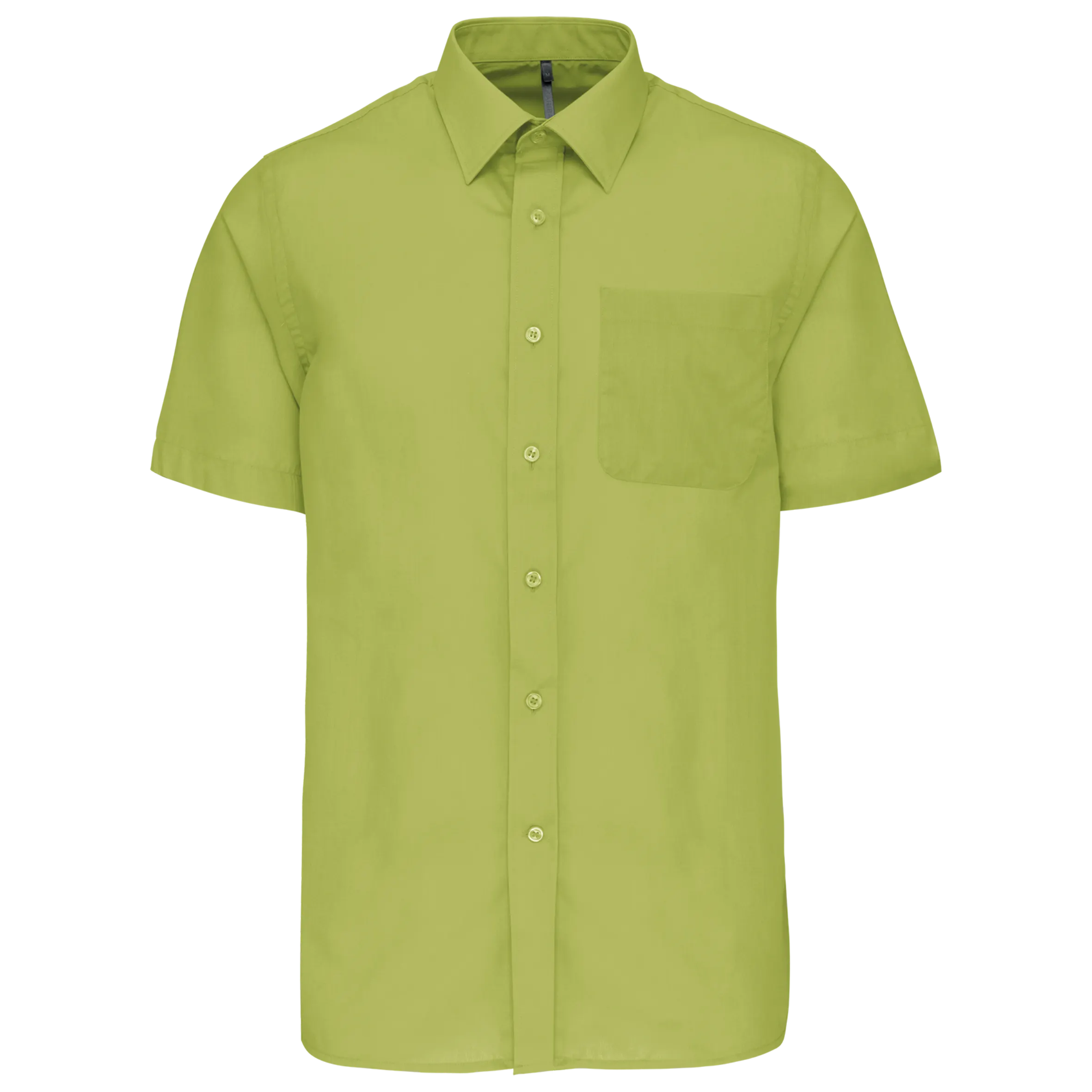 Camisa popelina de polialgodón manga corta de fácil cuidado hombre