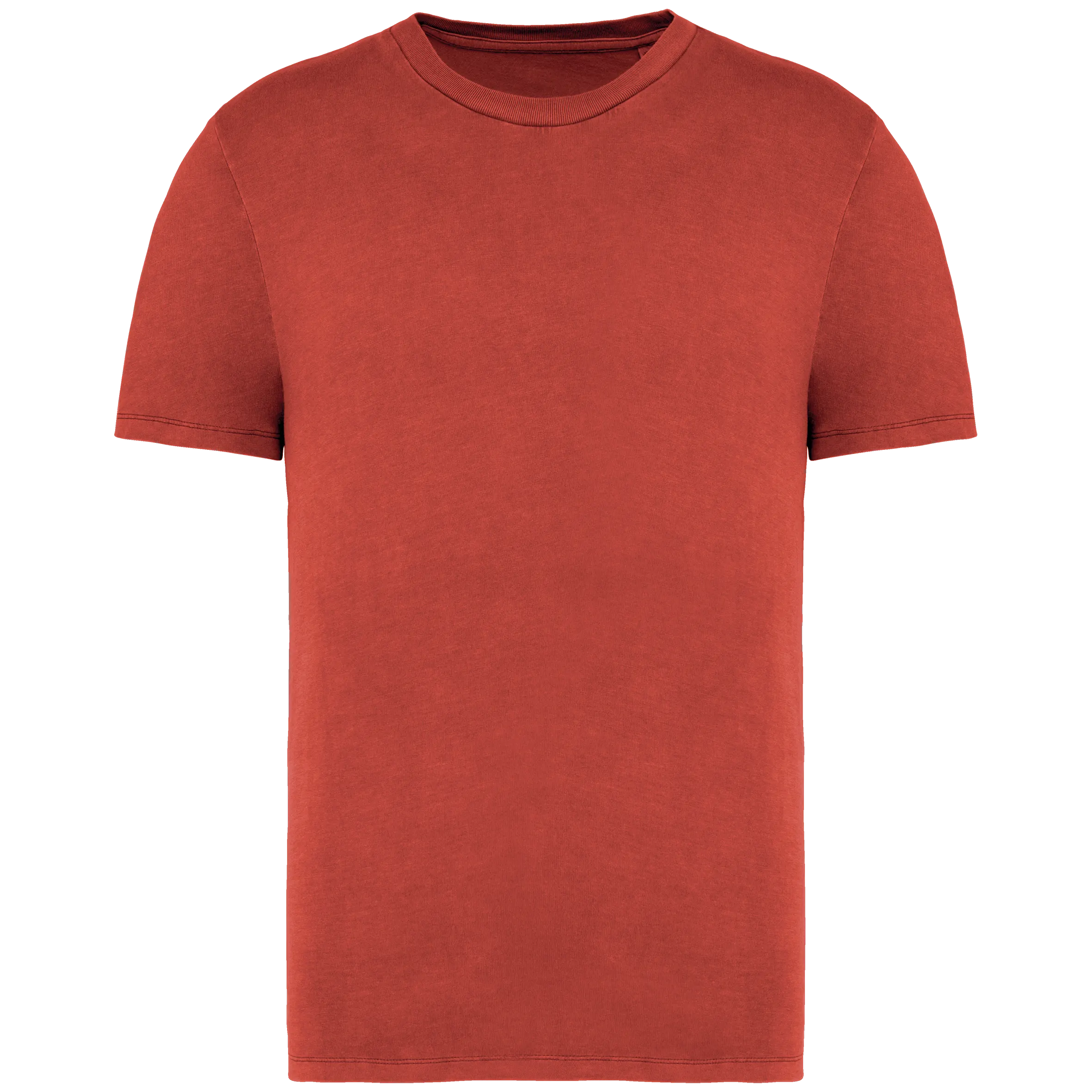 Camiseta ecorresponsable efecto lavado unisex