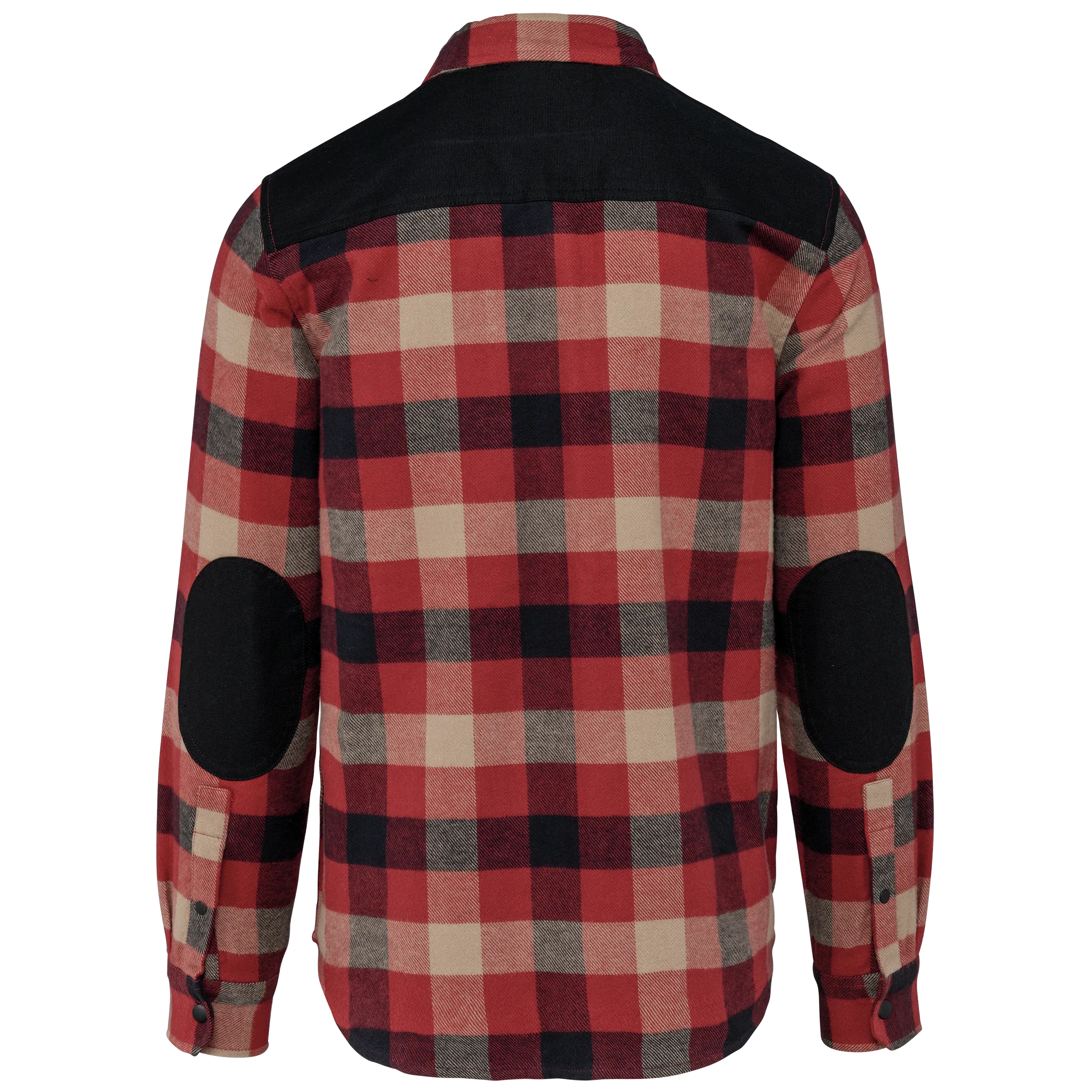 Red / Dark Beige Checked / Black