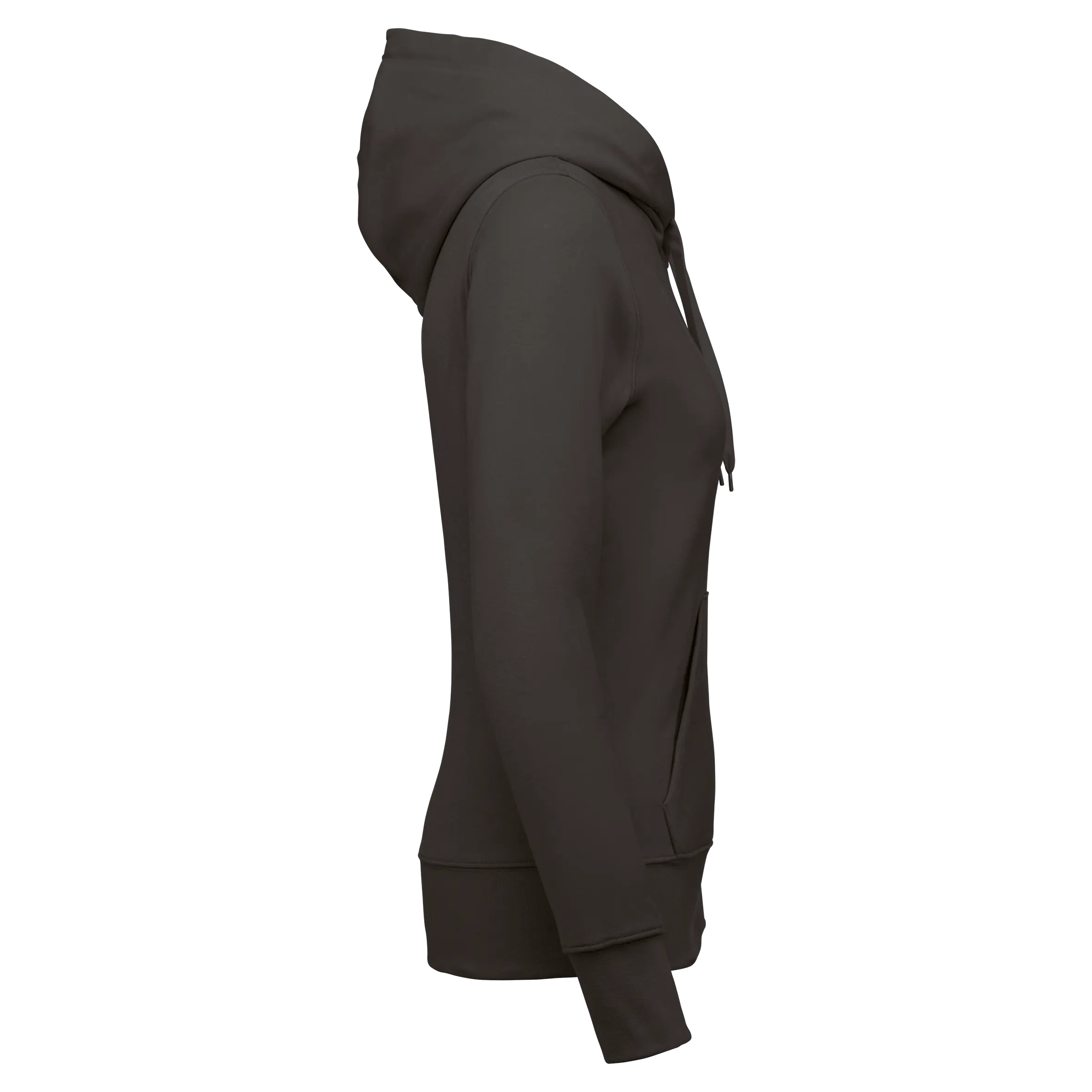 Sudadera con capucha y cremallera ecorresponsable mujer