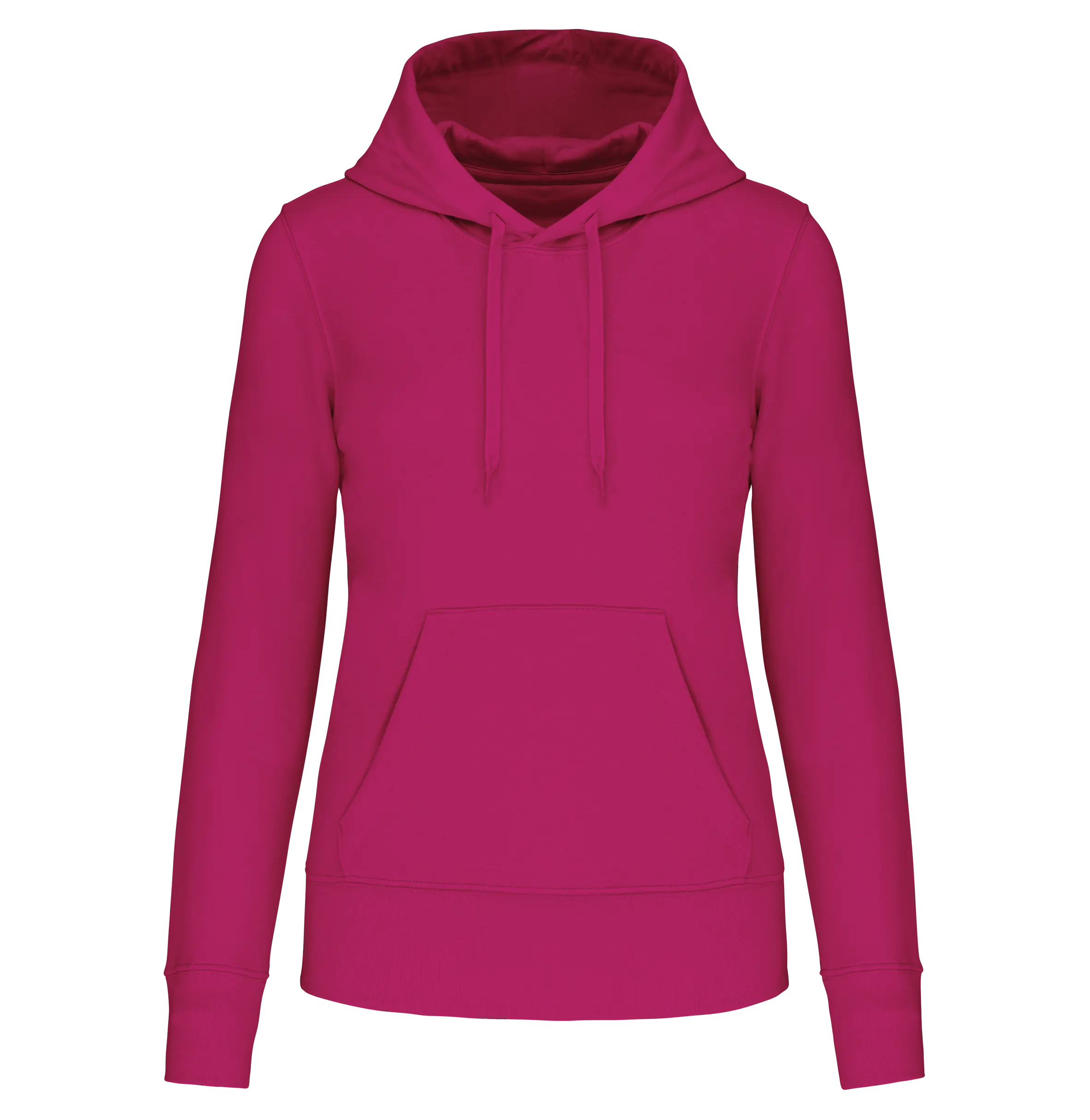 Sudadera capucha ecorresponsable mujer
