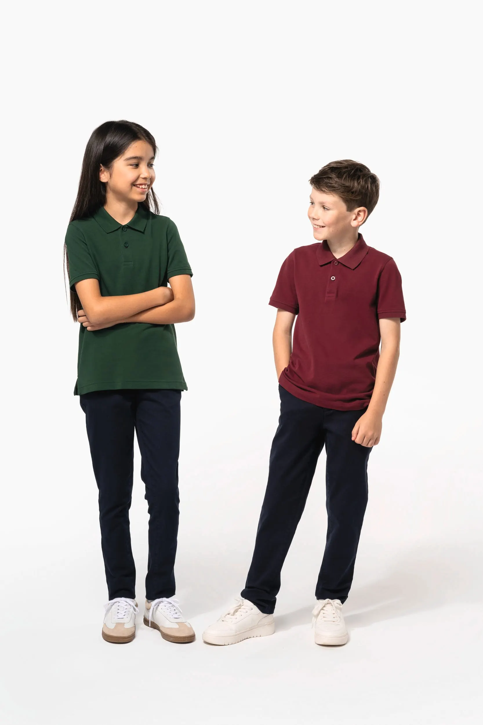 Polo de punto piqué Bio180 infantil