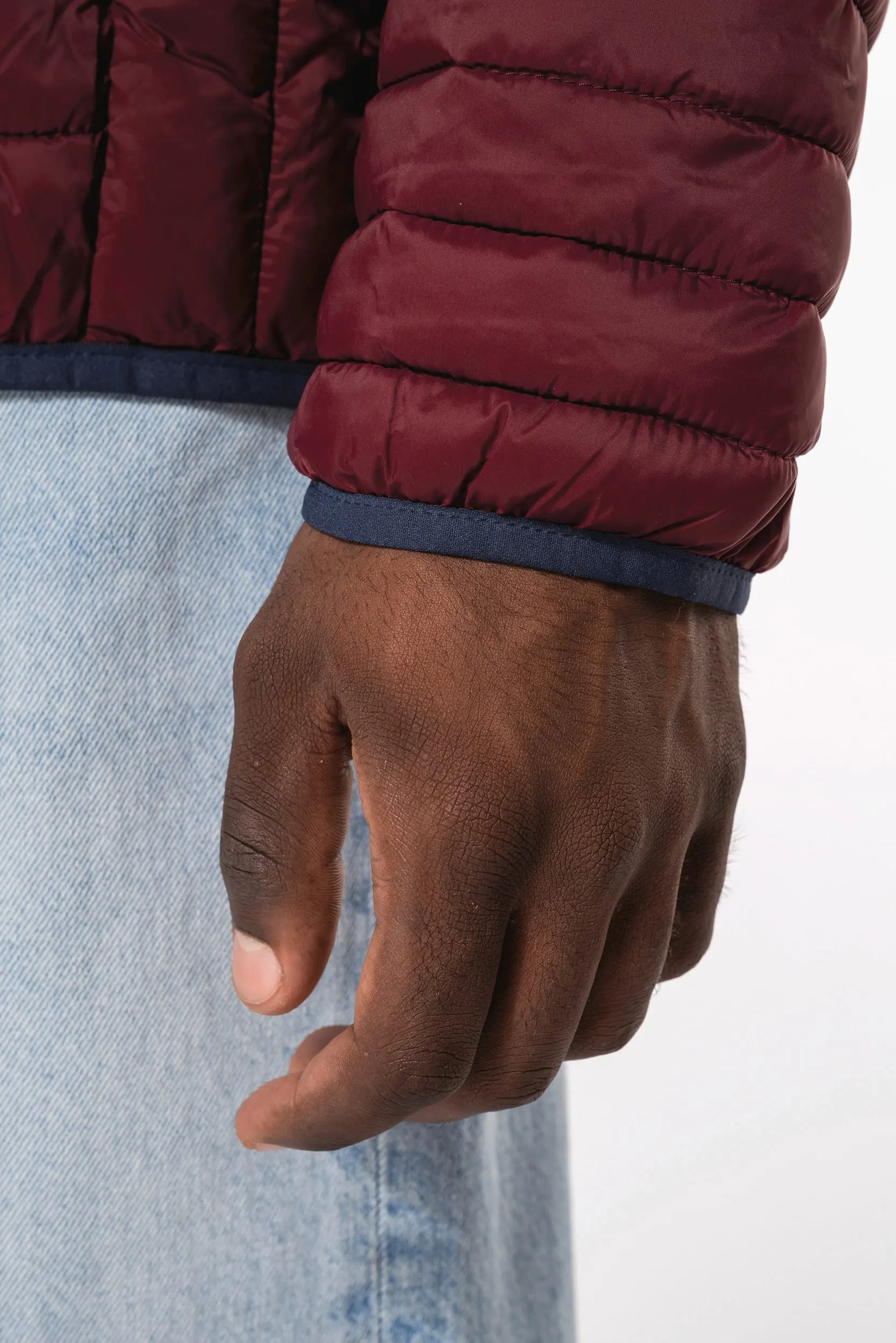 Chaqueta acolchada y ligera hombre