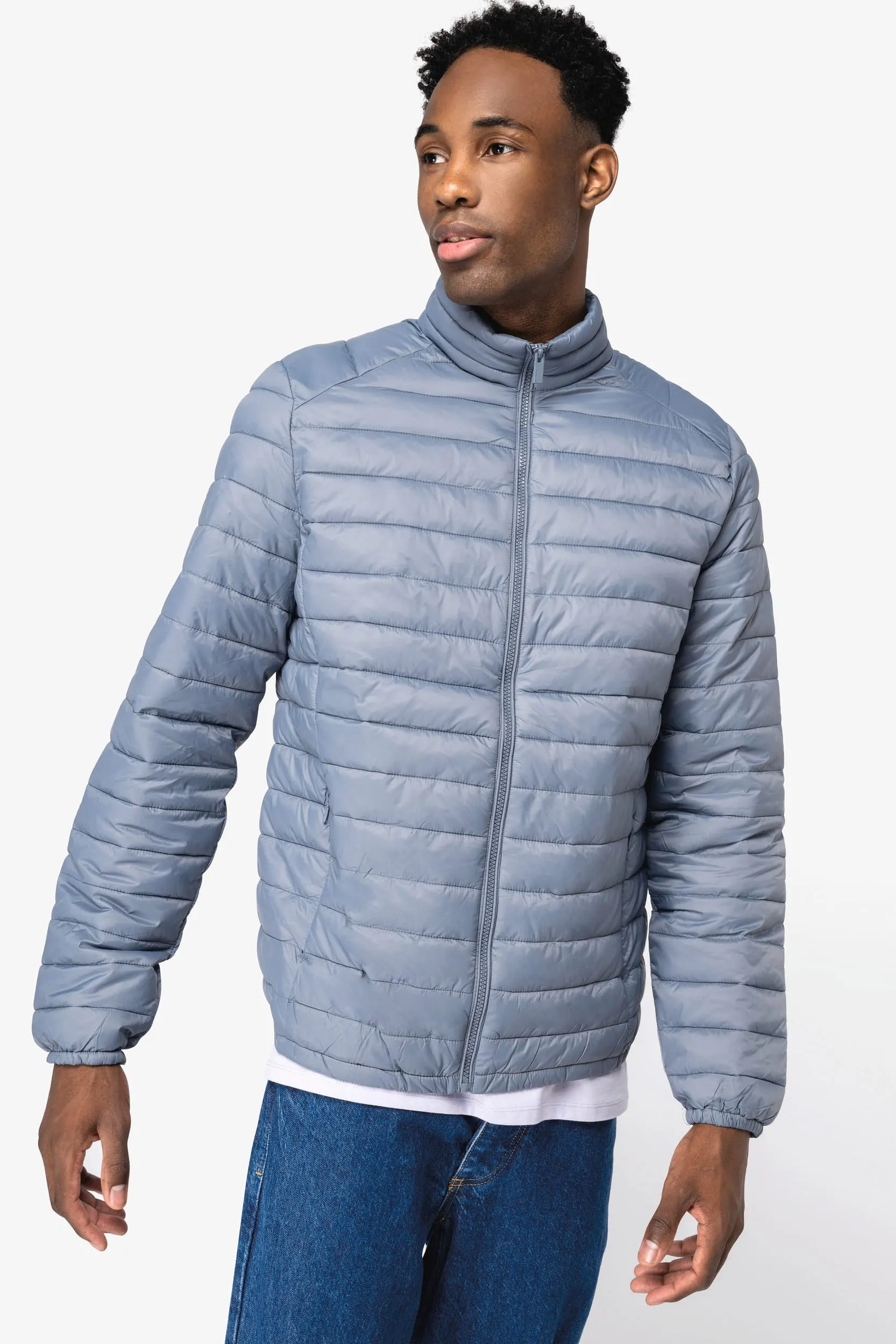 Chaqueta acolchada ligera ecorresponsable hombre