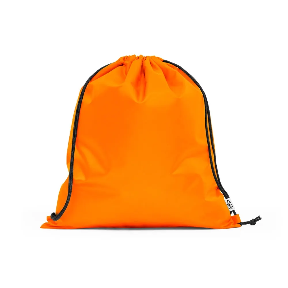 PEMBA. Bolsa tipo mochila en 190T poliéster reciclado (100% rPET)