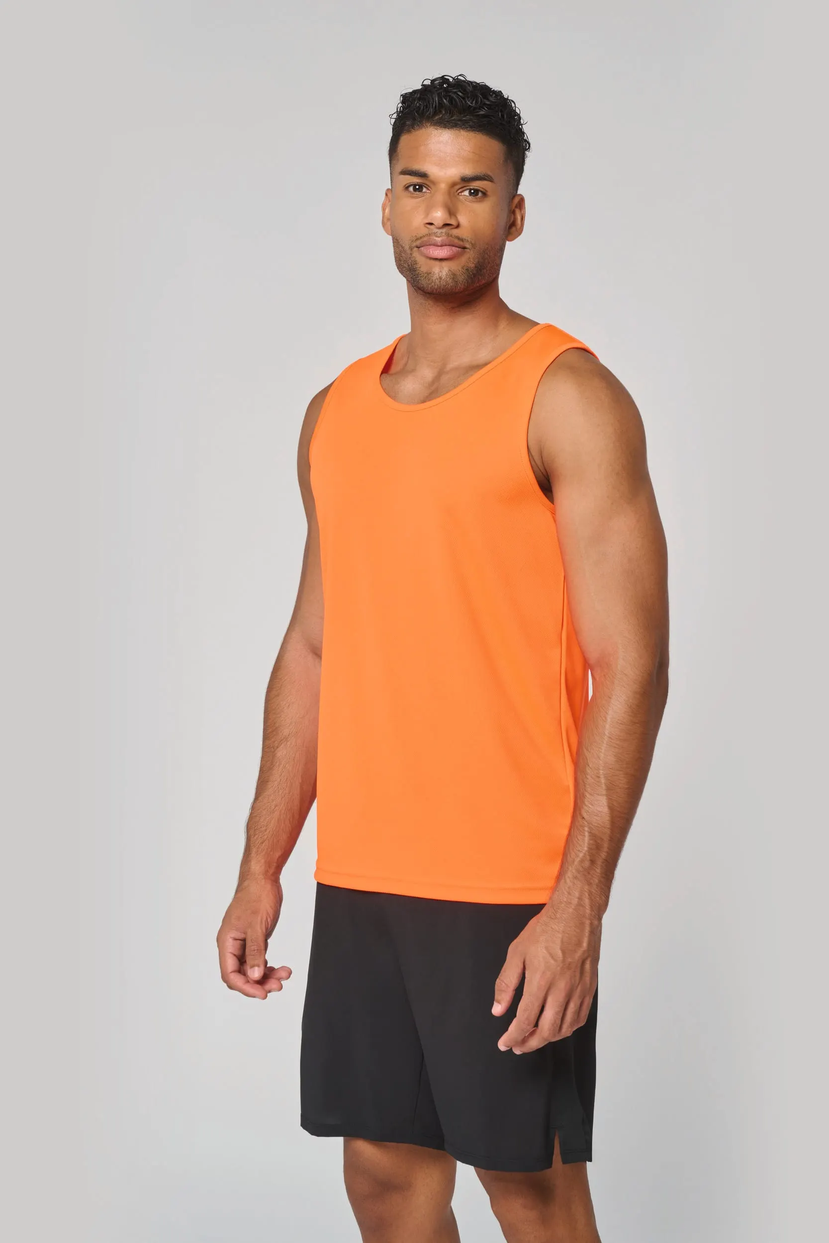Camiseta de deporte tirantes hombre