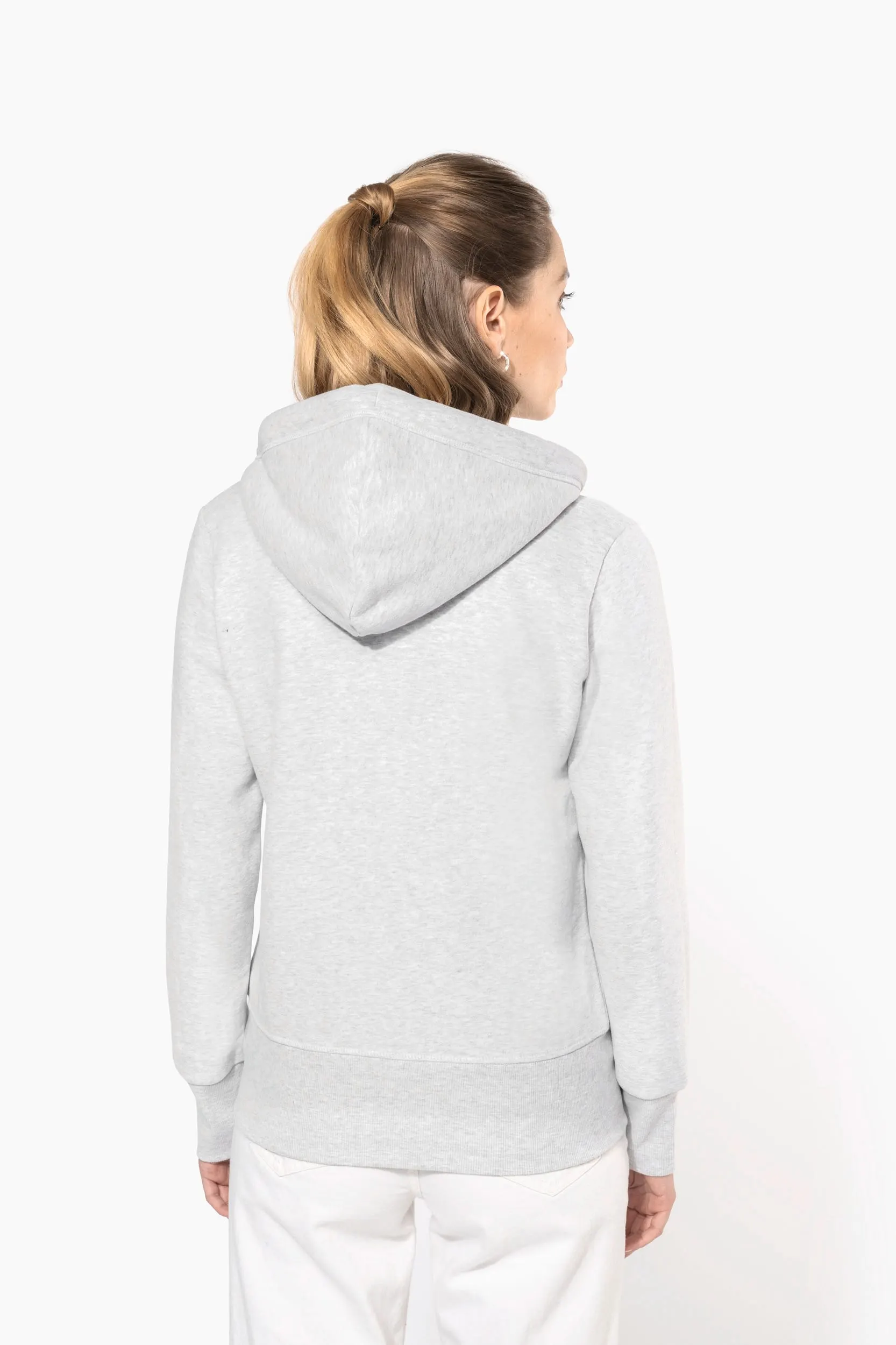 Sudadera vintage - cremallera y capucha mujer