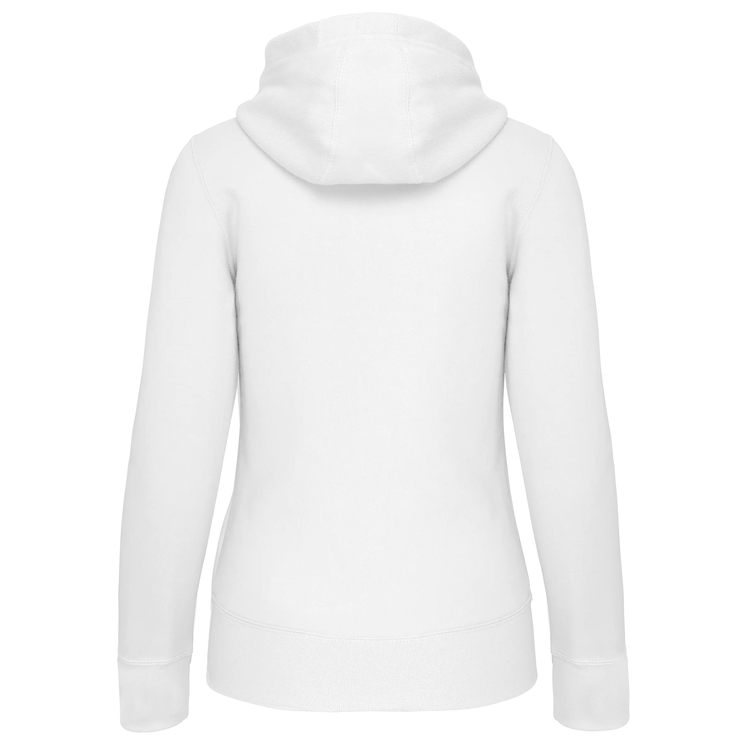 Sudadera con capucha y cremallera de mujer