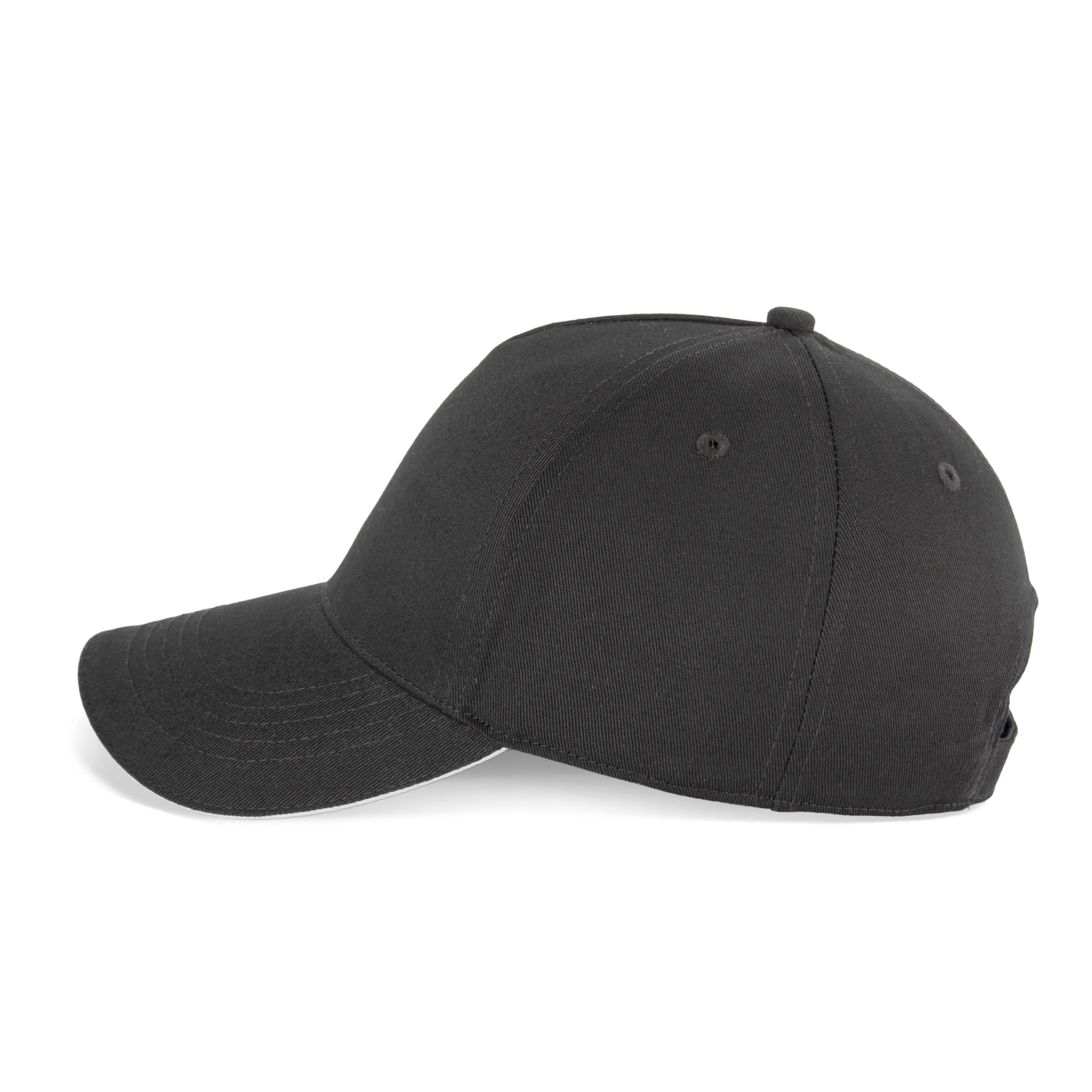 Gorra de 5 paneles con visera sándwich - K-up Gold Label
