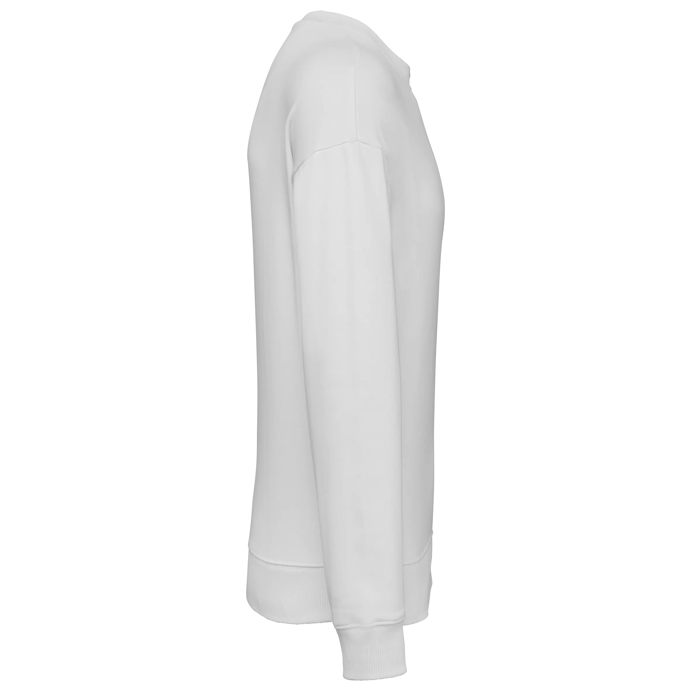 Sudadera ecorresponsable cuello redondo oversize unisex