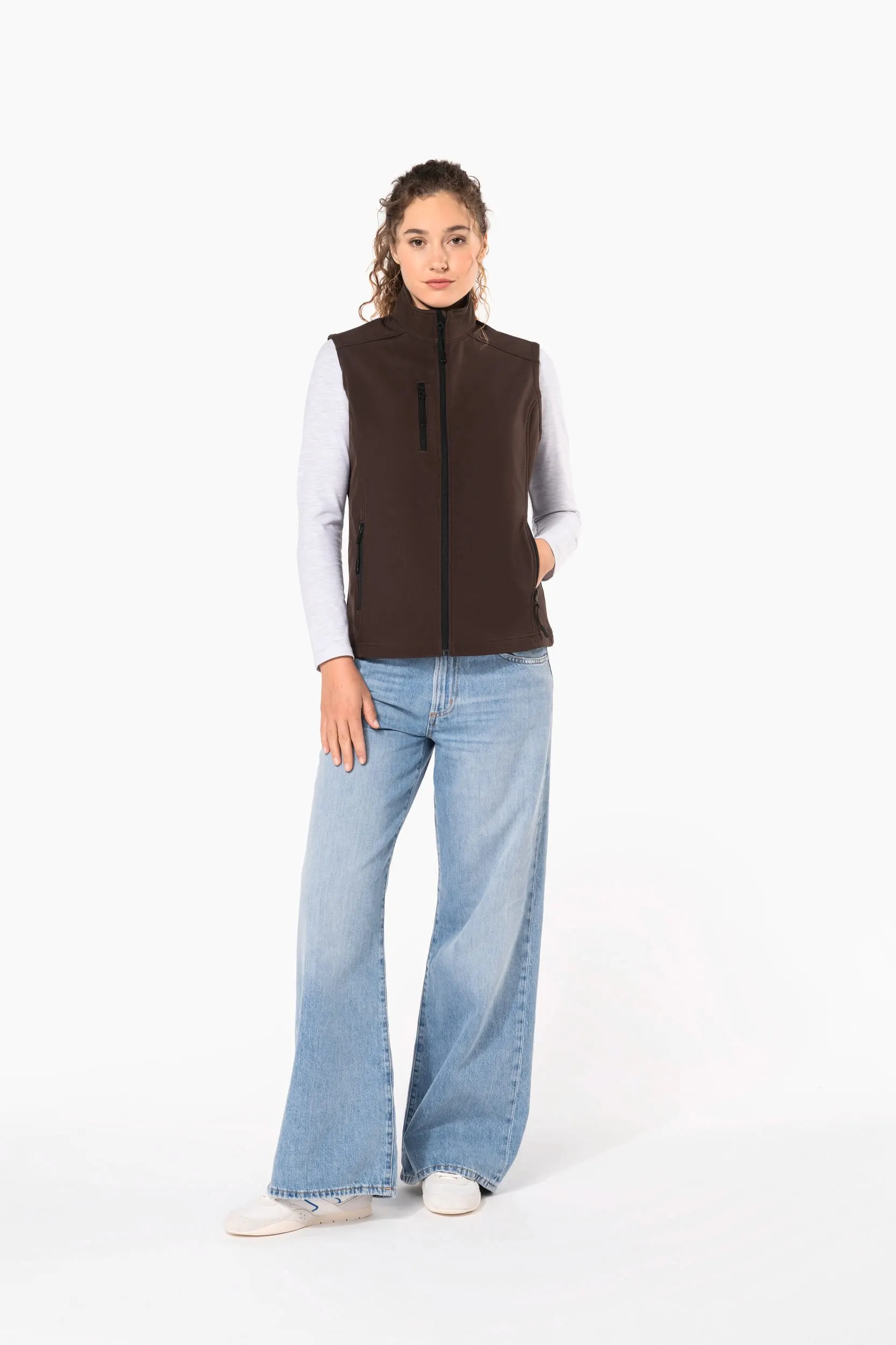 Chaleco sofshell mujer