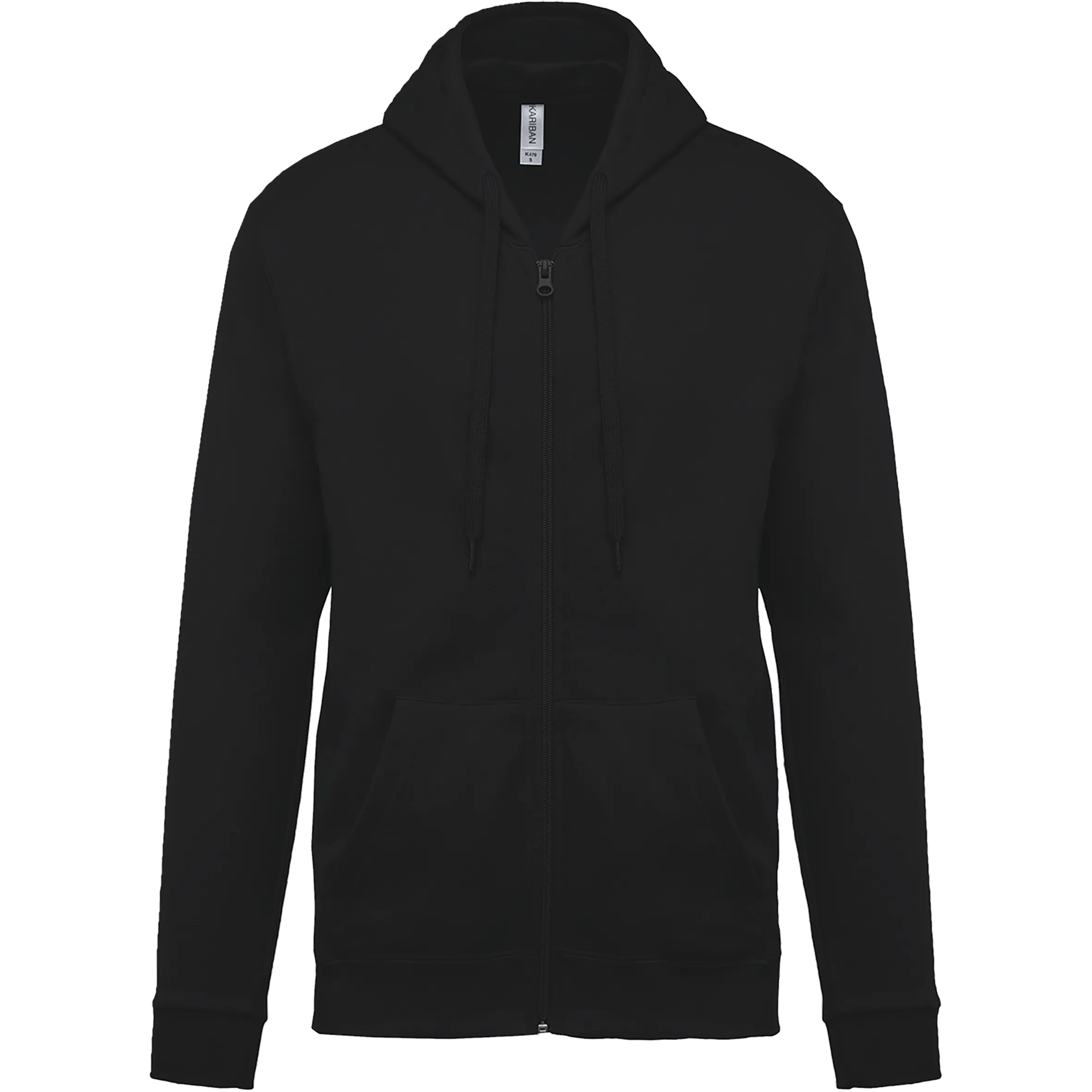 Sudadera capucha y cremallera unisex