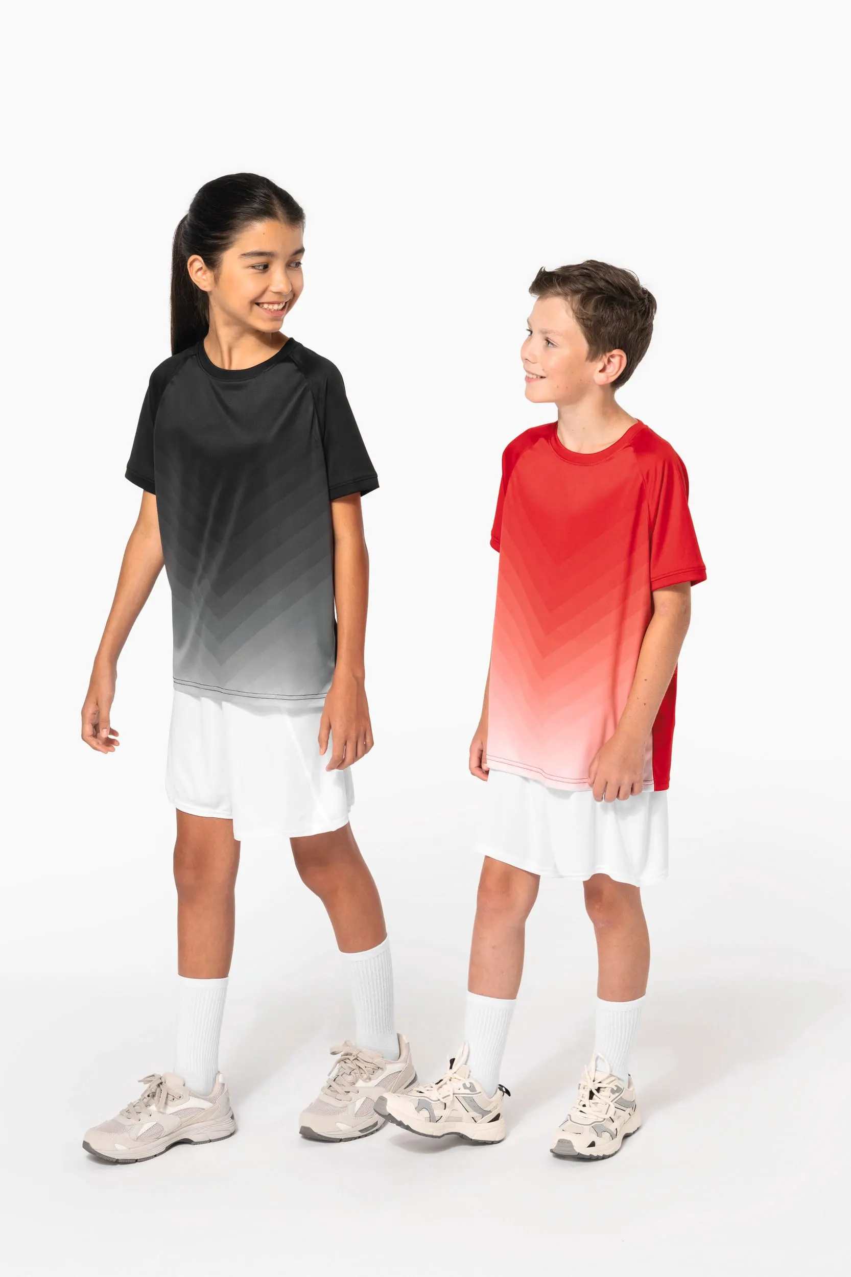 Camiseta multideporte de poliéster sublimado para niño
