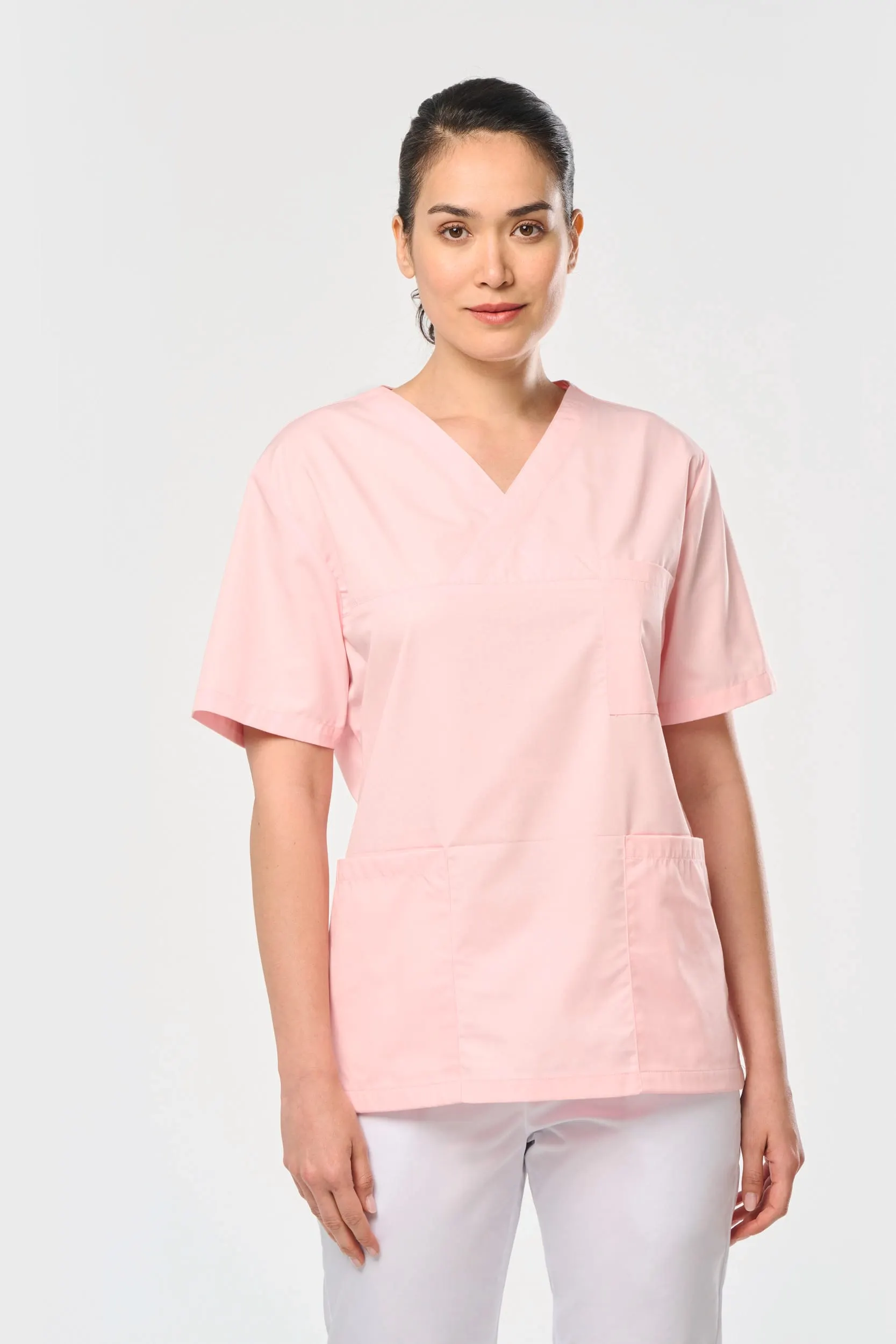 Casaca polialgodón manga corta – Unisex