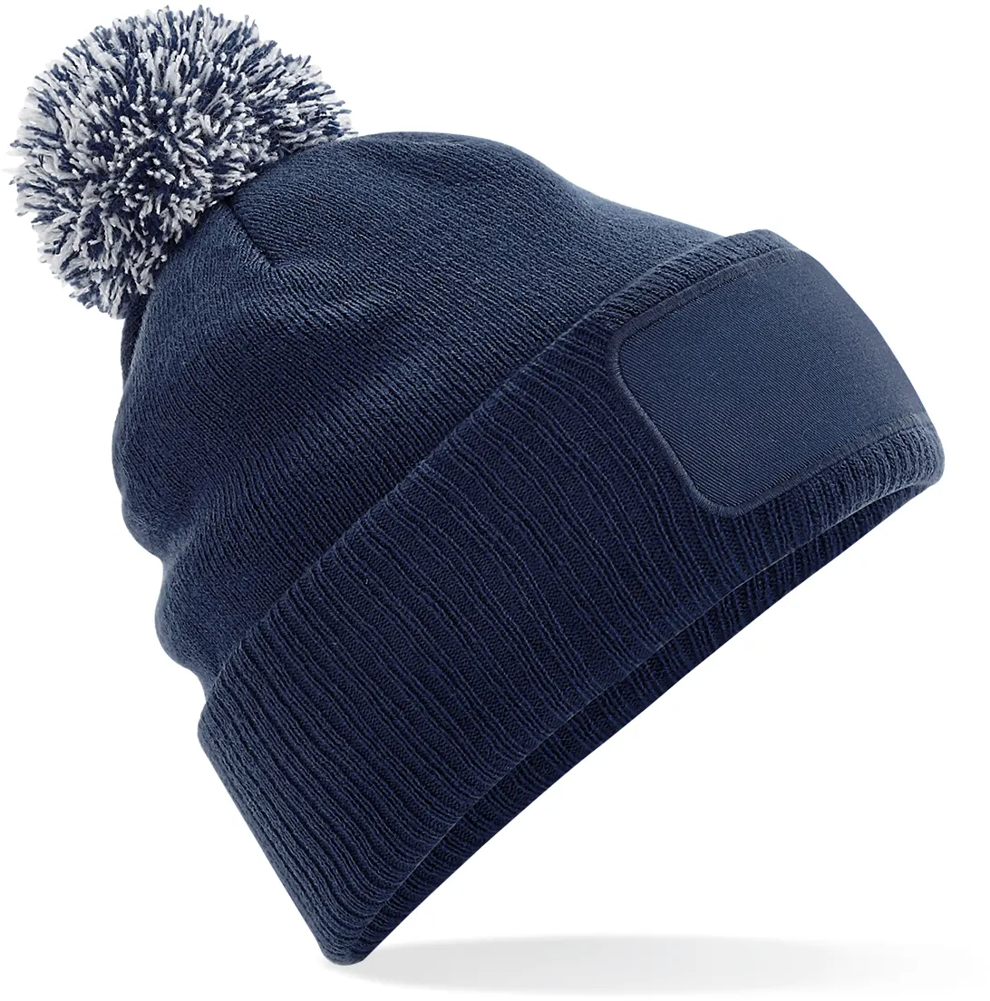Gorro parche Snowstar® con pompón <br/>