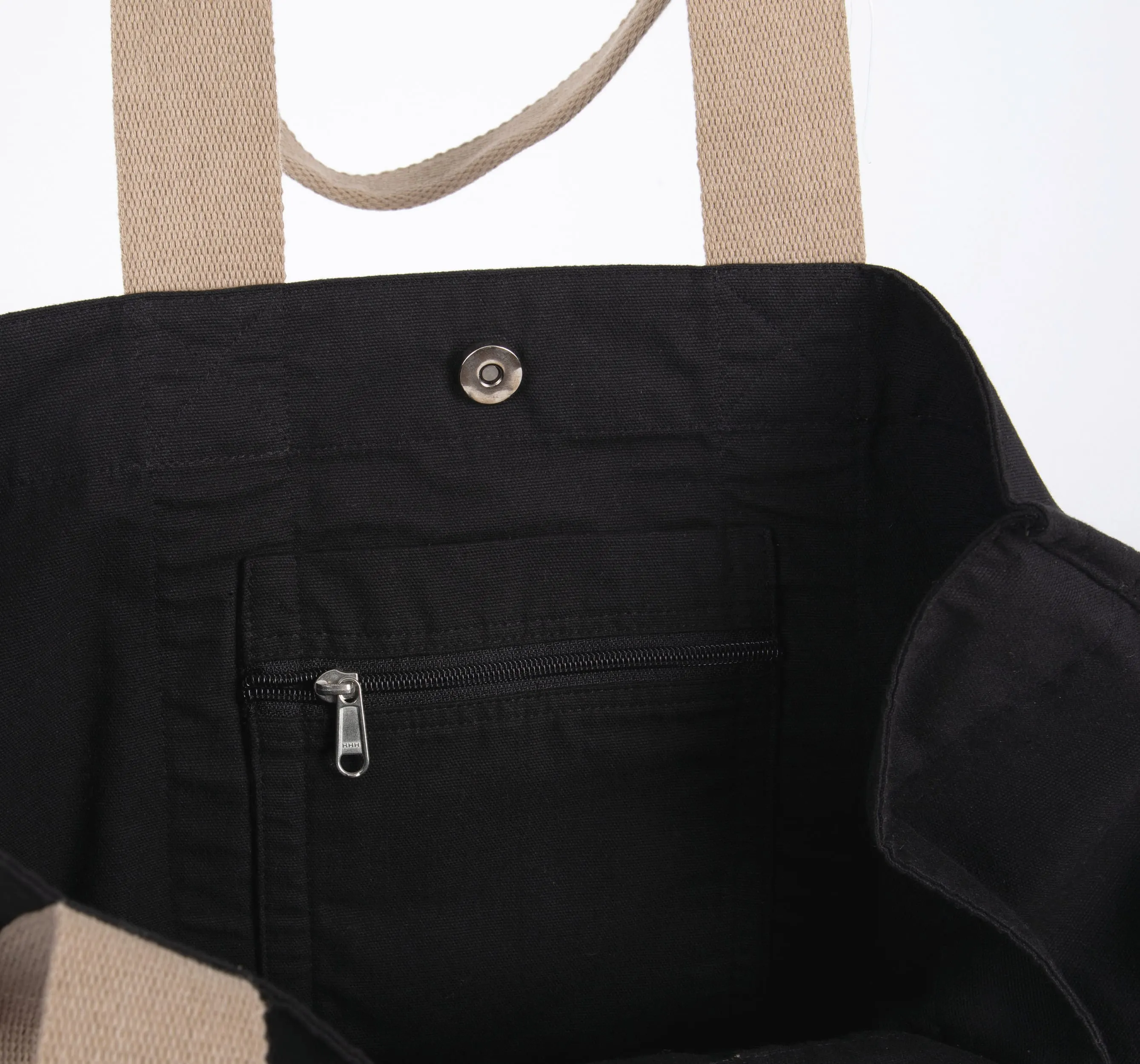 Bolsa shopper reciclada grande con fuelle